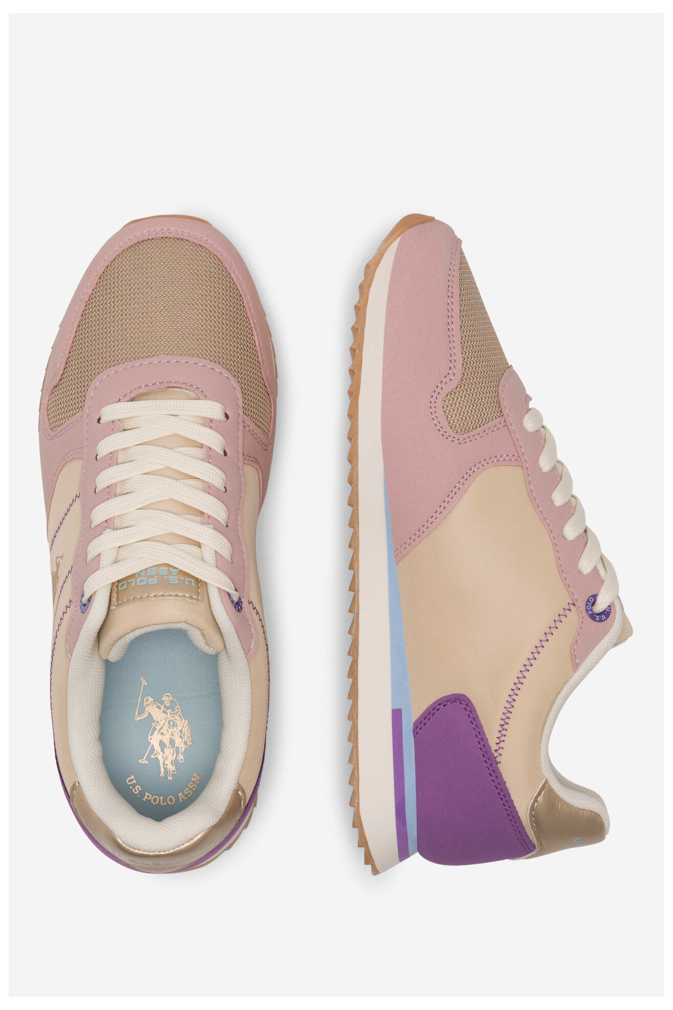 Tornacipő U.S. POLO ASSN. ALTENA002 VILÁGOSSZÜRKE