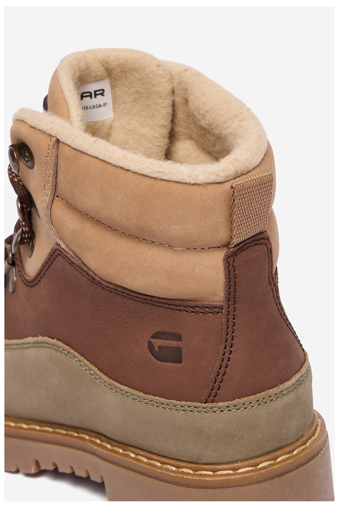 Trzewiki G-STAR RAW EO CI12-LUCA-01 Brązowy