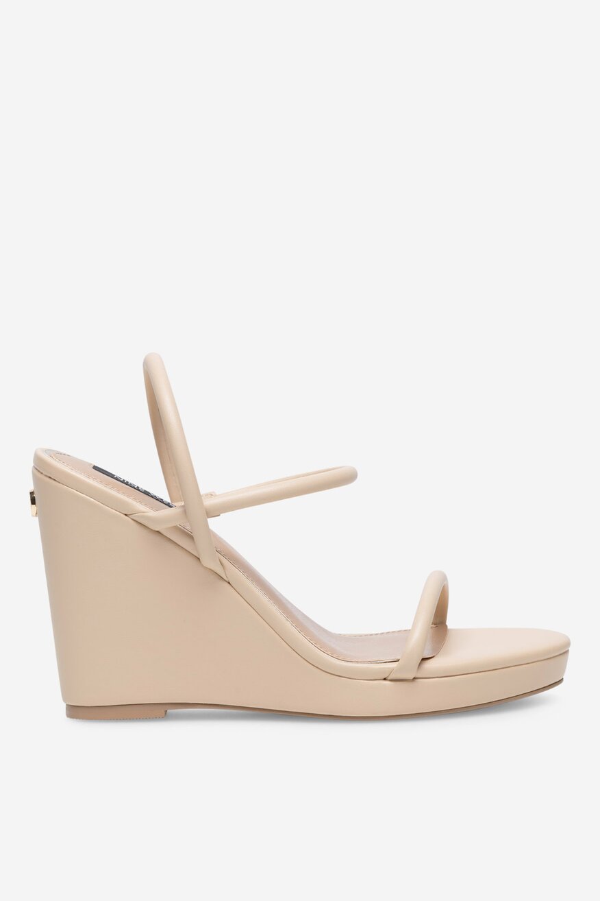 NINE WEST - Sandały na koturnie - 5905588560012