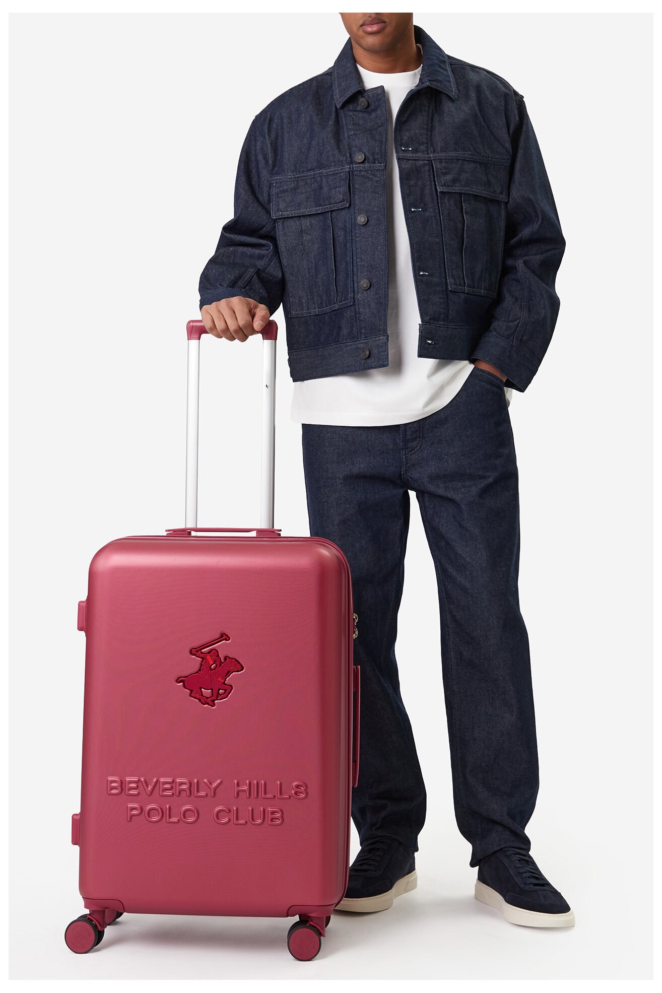 Kofer Beverly Hills Polo Club CEO-BHPC-M-004-08-BURGUNDY BORDO