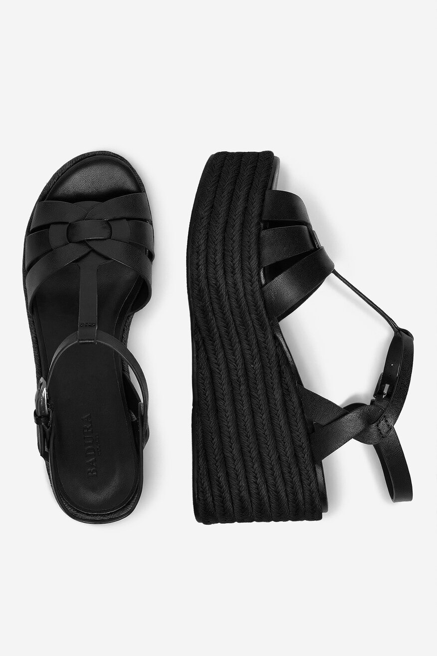 
                Badura - Espadryle skórzane - 5906751671023