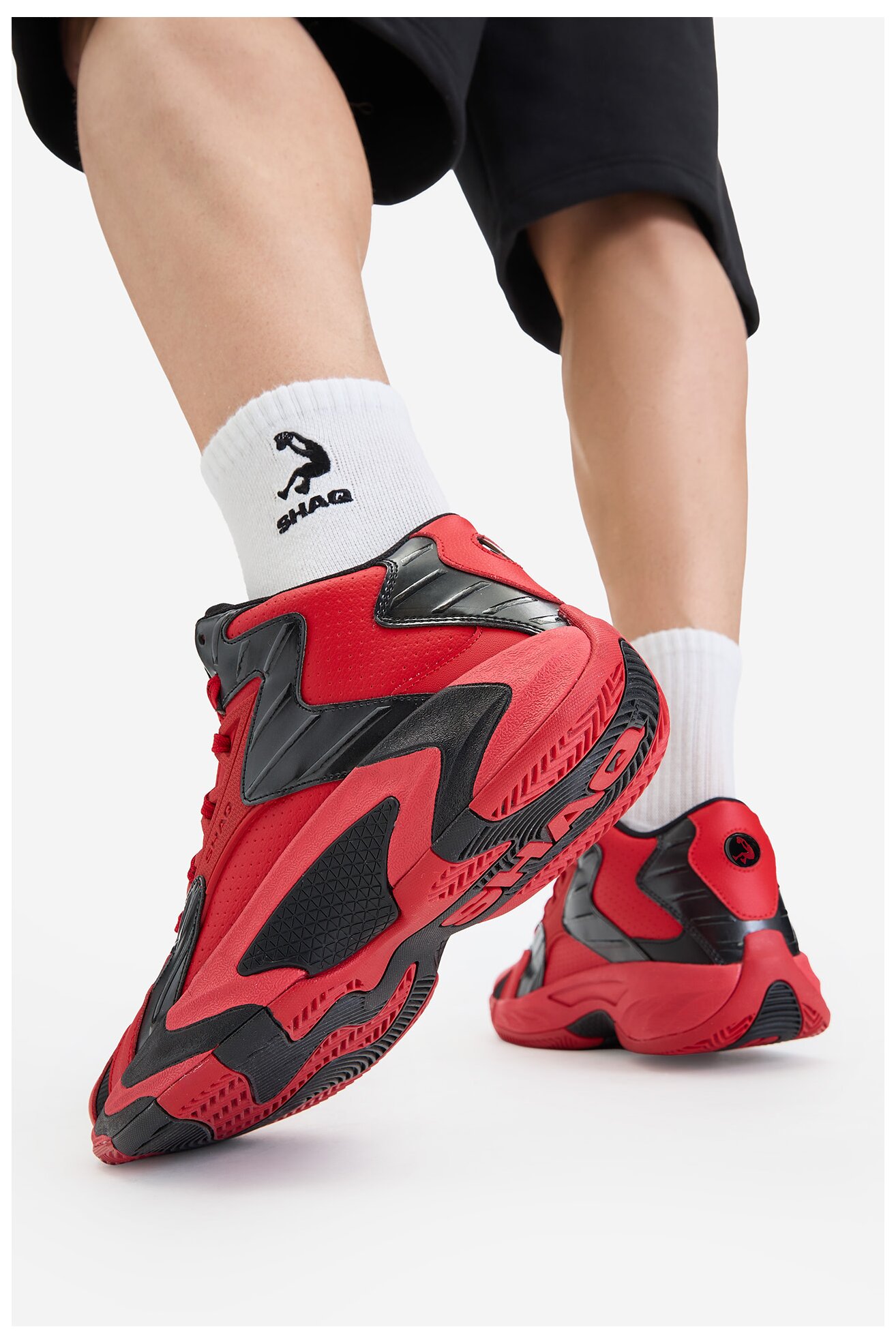 Кросівки спортивні SHAQ EO-DEVASTATOR 2.0 AQ95042M-RB ЧЕРВОНИЙ