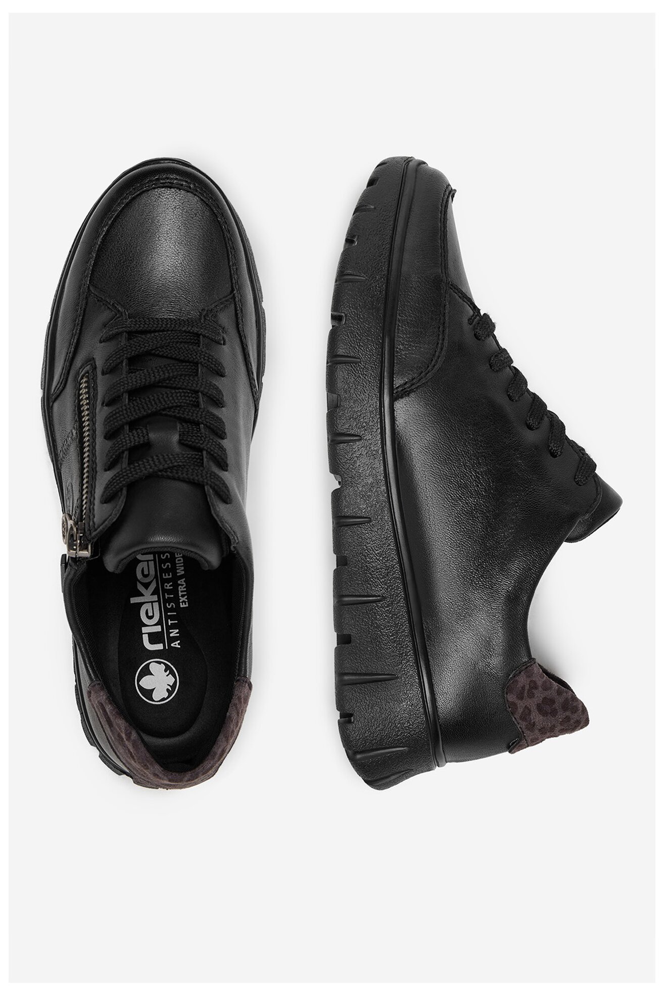 Tornacipő Rieker N1301-01 FEKETE