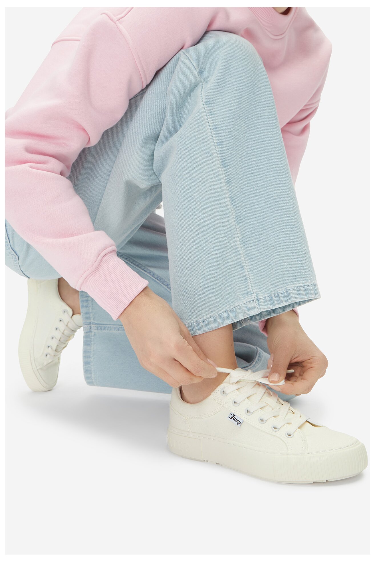 Vászoncipő Juicy Couture VSJU001 FEHÉR