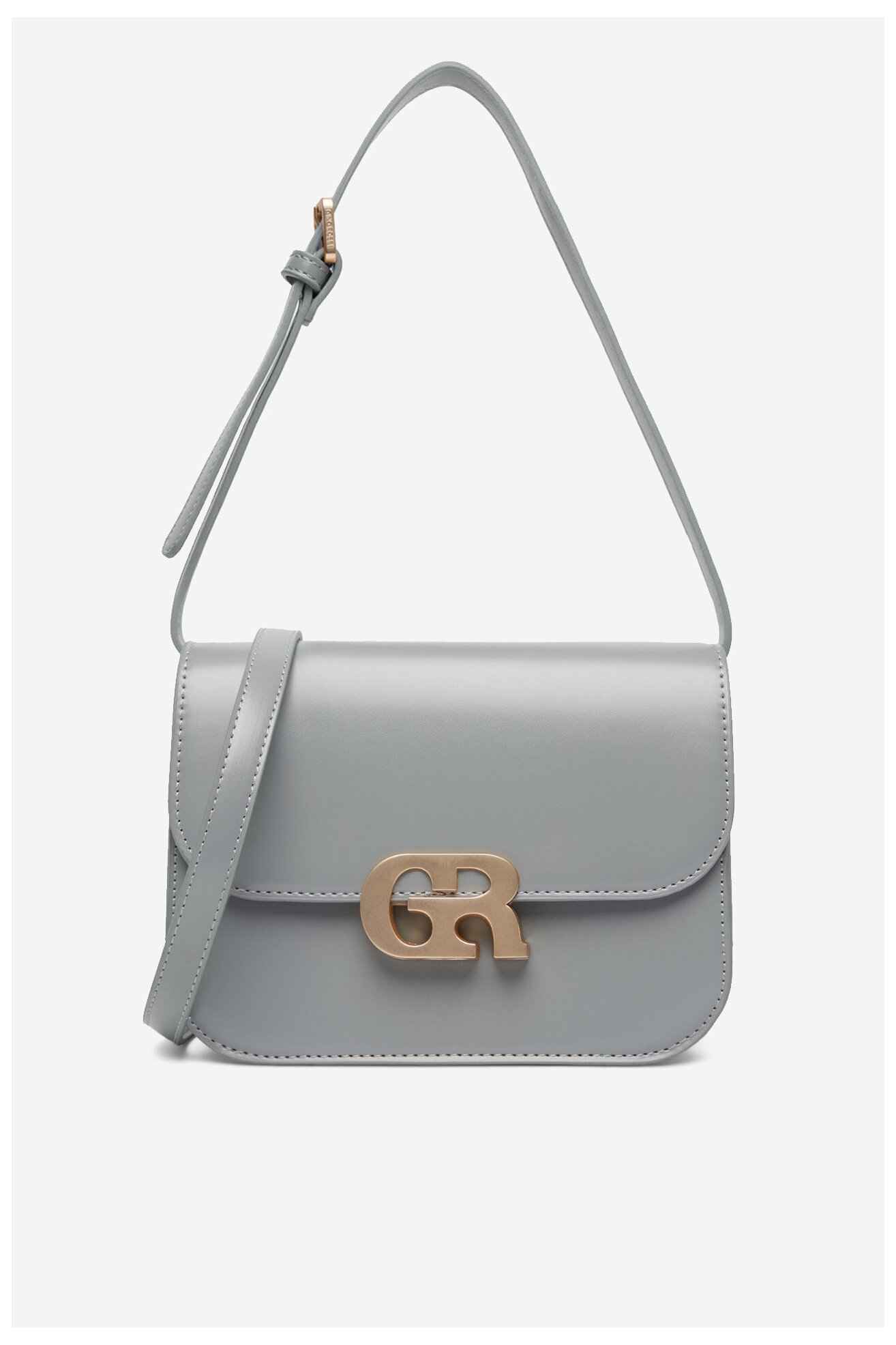 Сумка З Ремінцем Gino Rossi EO-EQ44A СВІТЛО-СІРИЙ