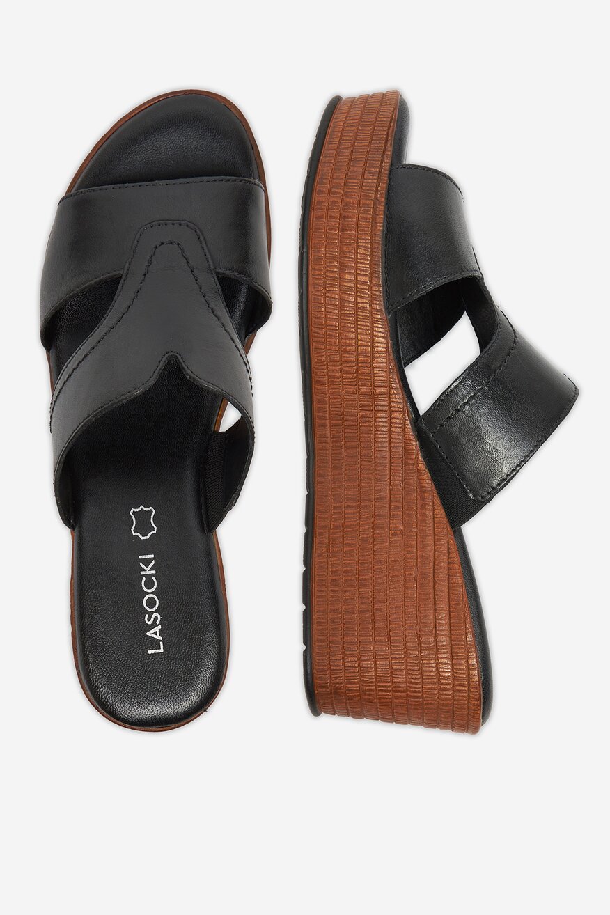Pantofle Lasocki ČERNÁ - 5906751021057