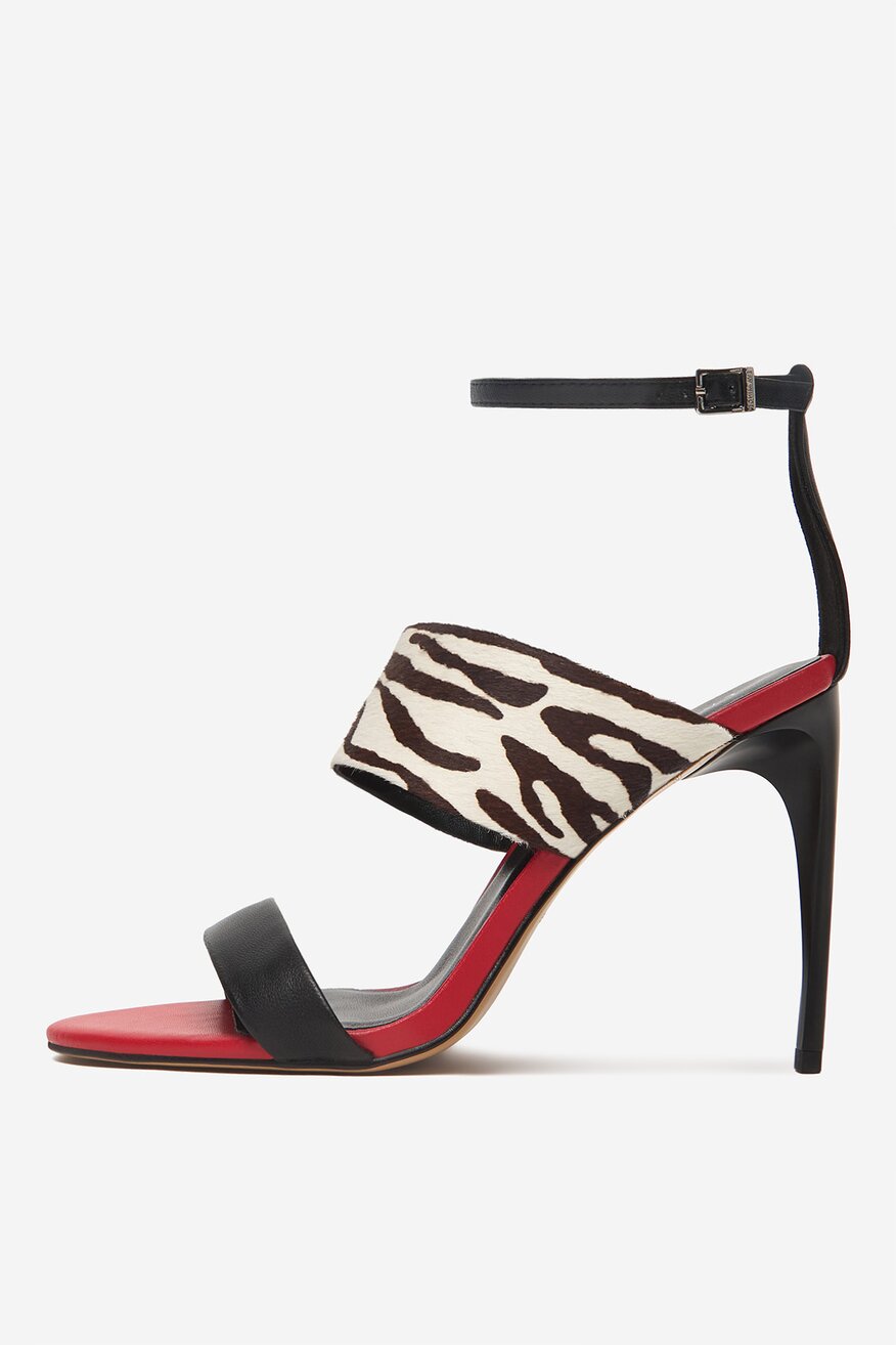 
                EVA MINGE - Sandały skórzane - 5906751814406