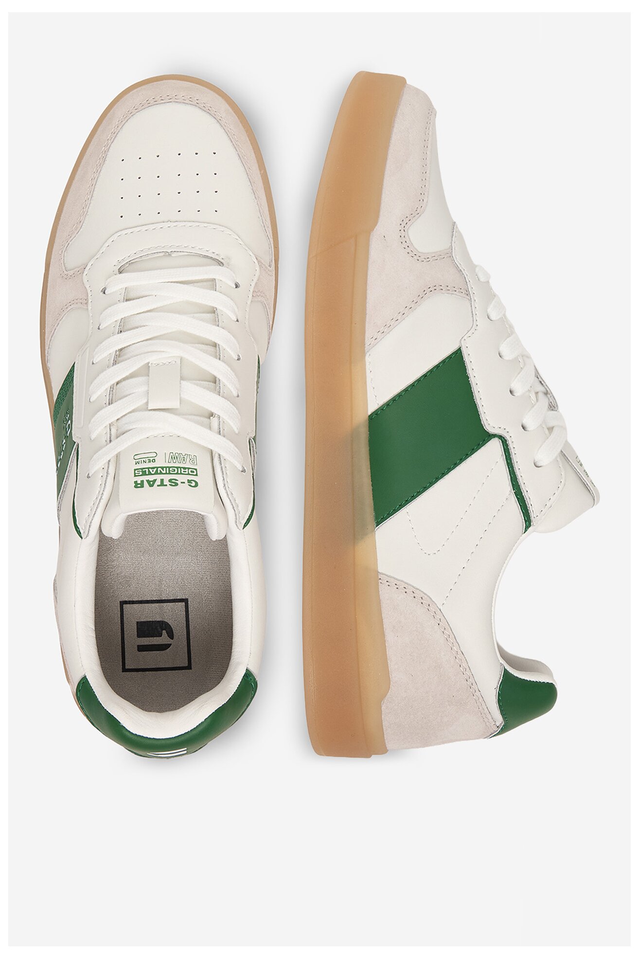 Sneakers G-STAR RAW EO-SANDER-03 Biały