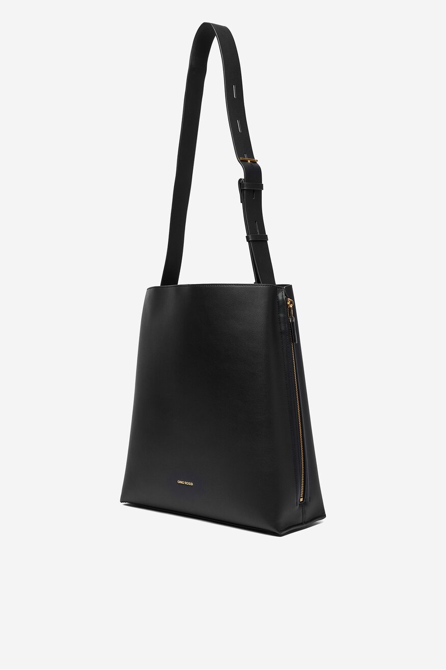 
                Дамска чанта Gino Rossi ЧЕРЕН - 5906751623527