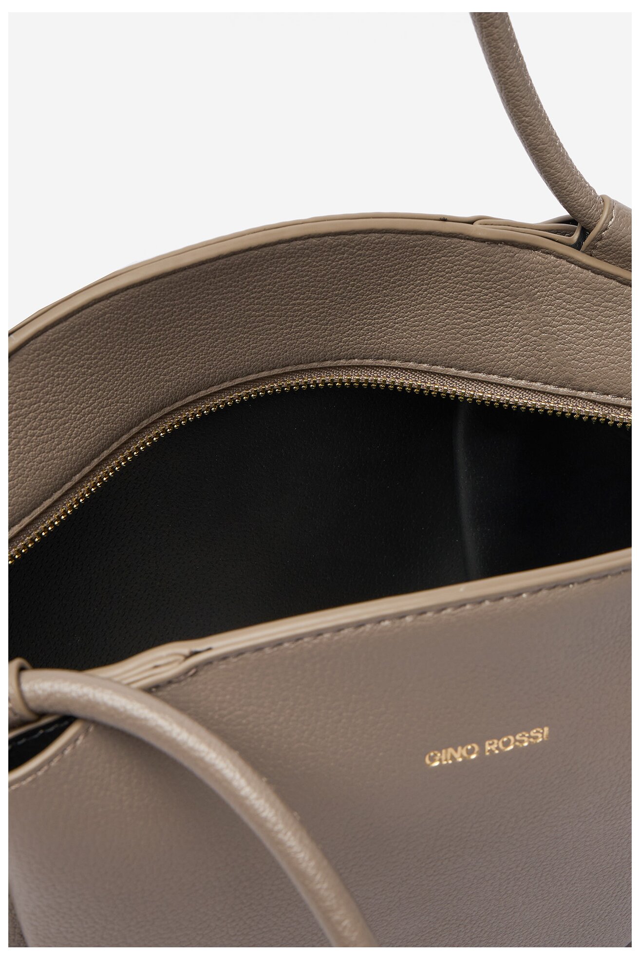 Дамска чанта Gino Rossi RC-19683 ТЪМНОБЕЖОВ
