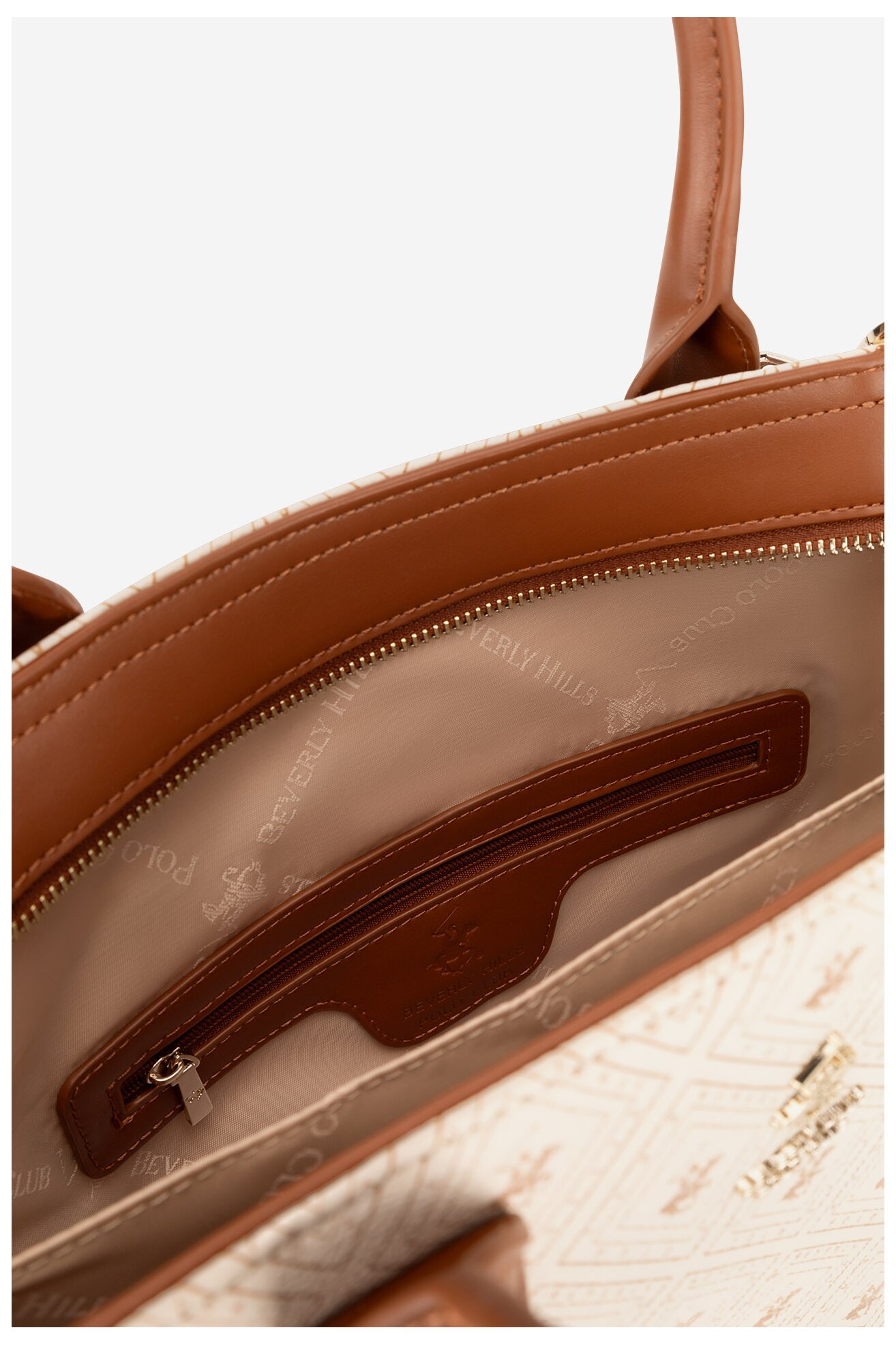 Torebka Beverly Hills Polo Club BHPC-S-004-07 Beżowy
