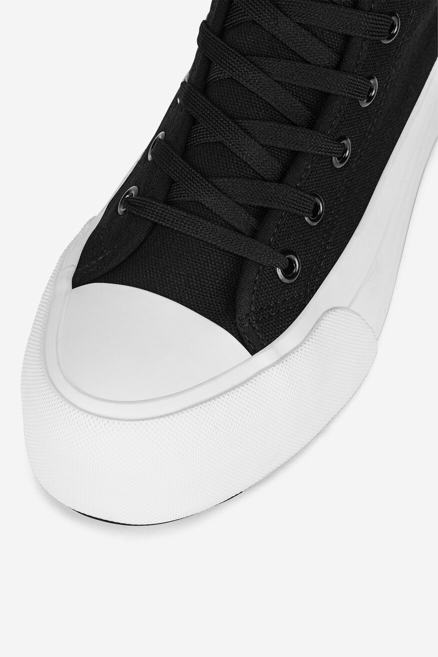 
                Pantofi pânză Jenny Fairy NEGRU - 5905588891857