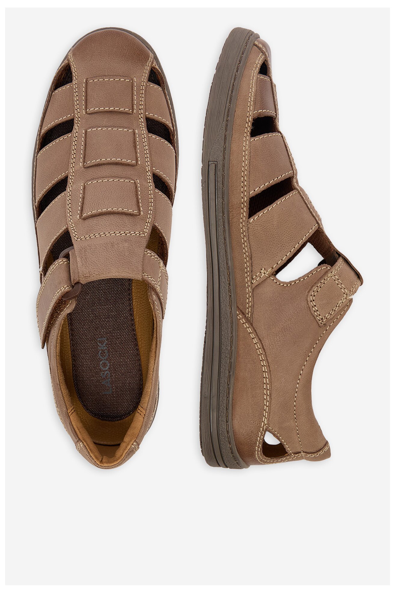 Сандалі Lasocki CEO-VICTOR3-40 MI08 ВЕРБЛЮЖИЙ