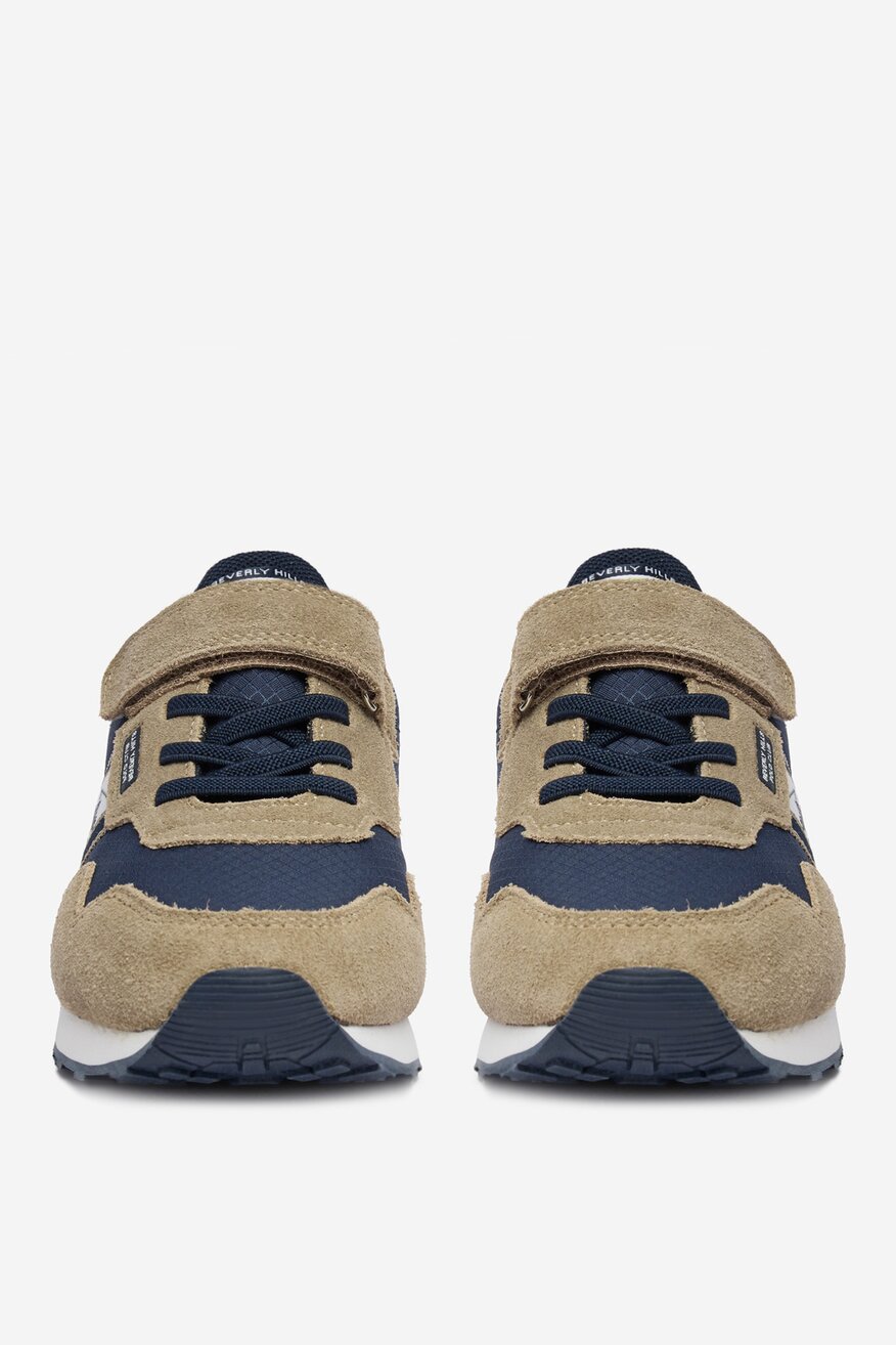 
                Beverly Hills Polo Club - Sneakersy skórzane - 5906751672556