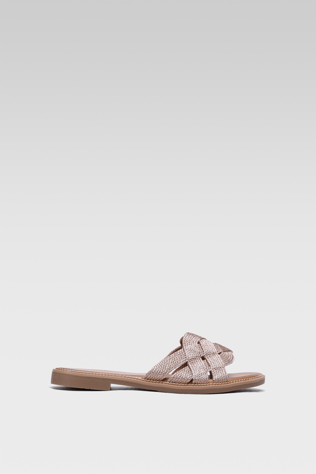 Klapki DeeZee WS5291-14 Złoty