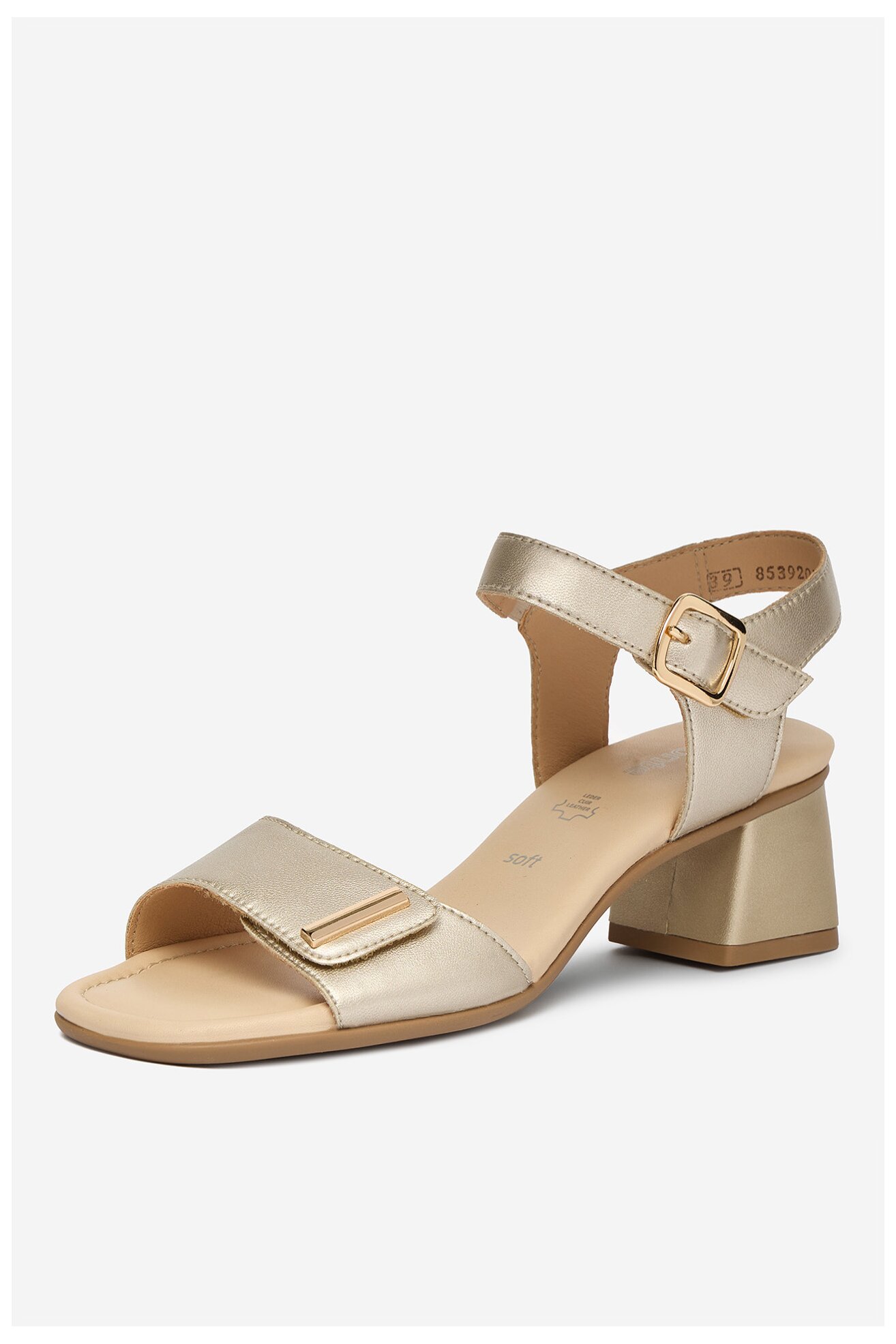 Sandały Remonte CEO-D1K54-90 Złoty