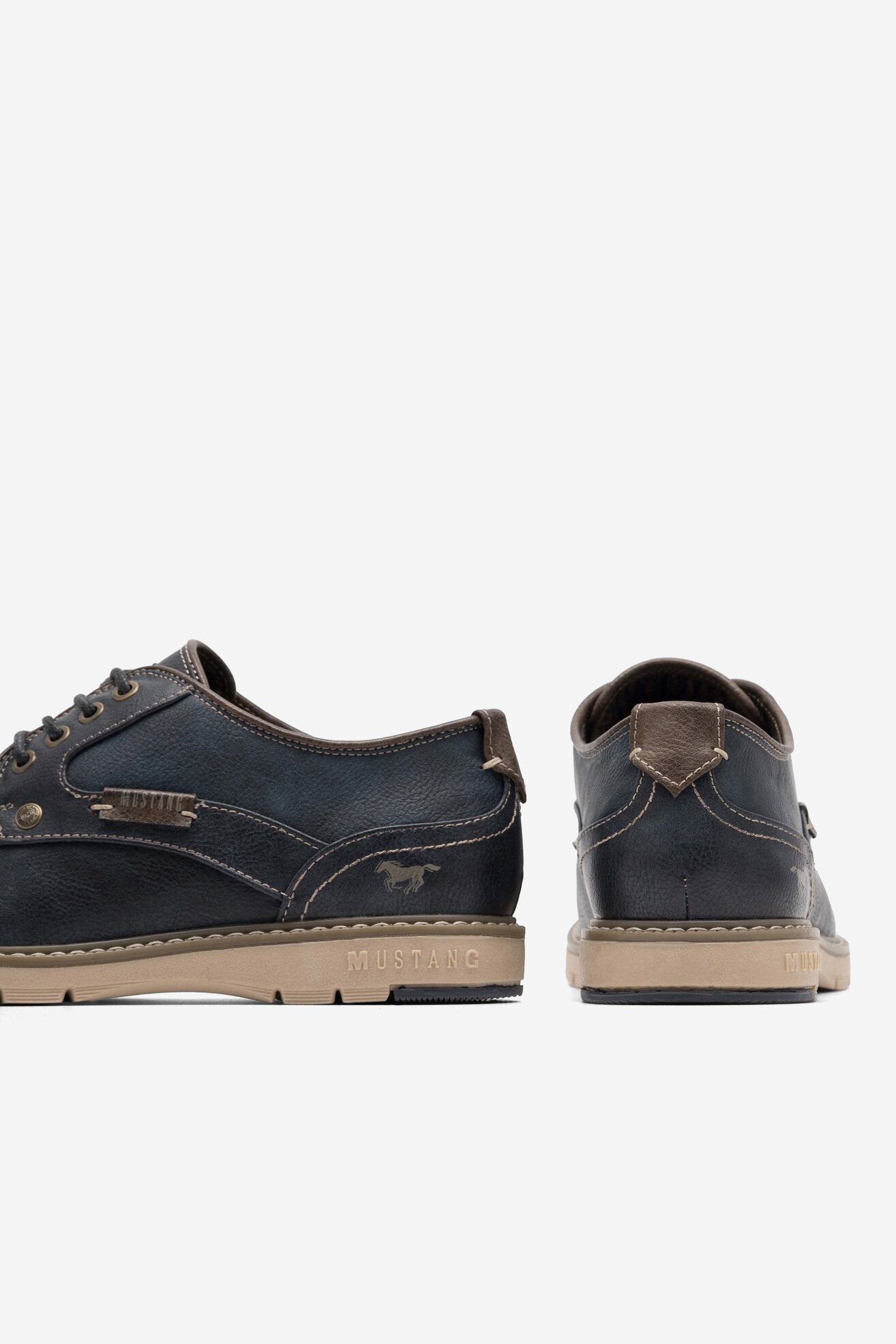 Половинки обувки Mustang 4105-303 КОБАЛТОВО СИНЬО