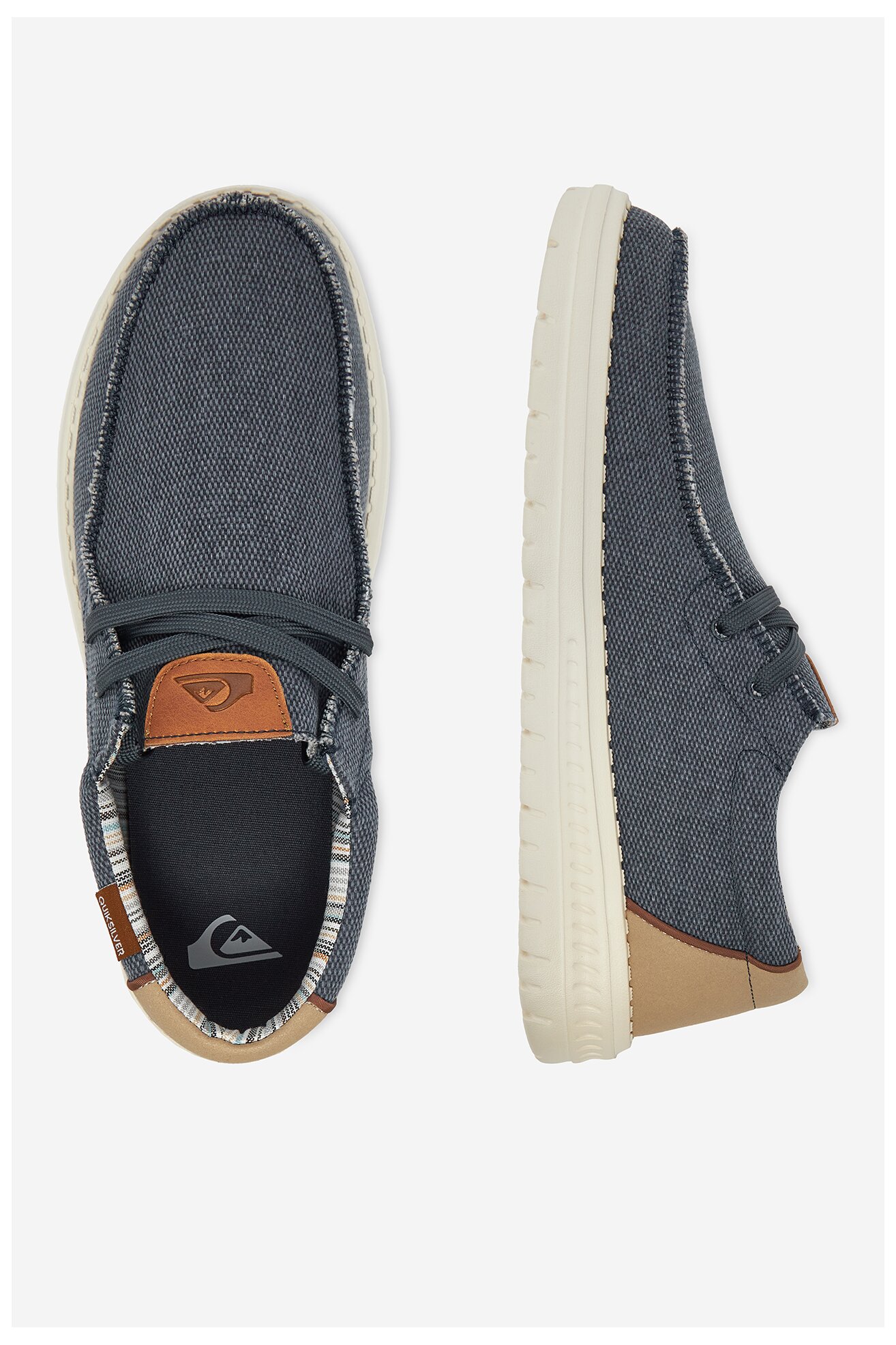 Półbuty QUIKSILVER WADE-02 Jeansowy