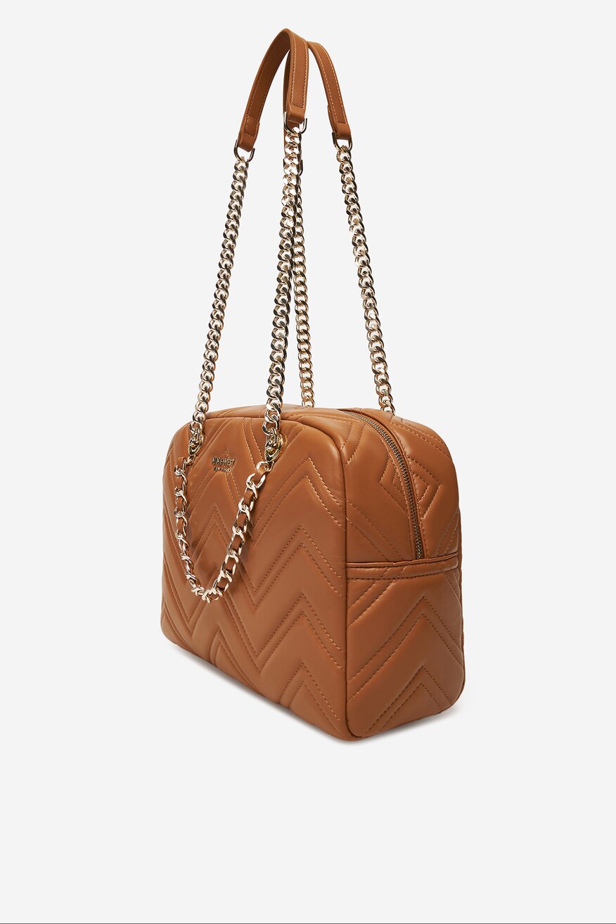 Дамска чанта NINE WEST КАМЕЛ - 5906751221525