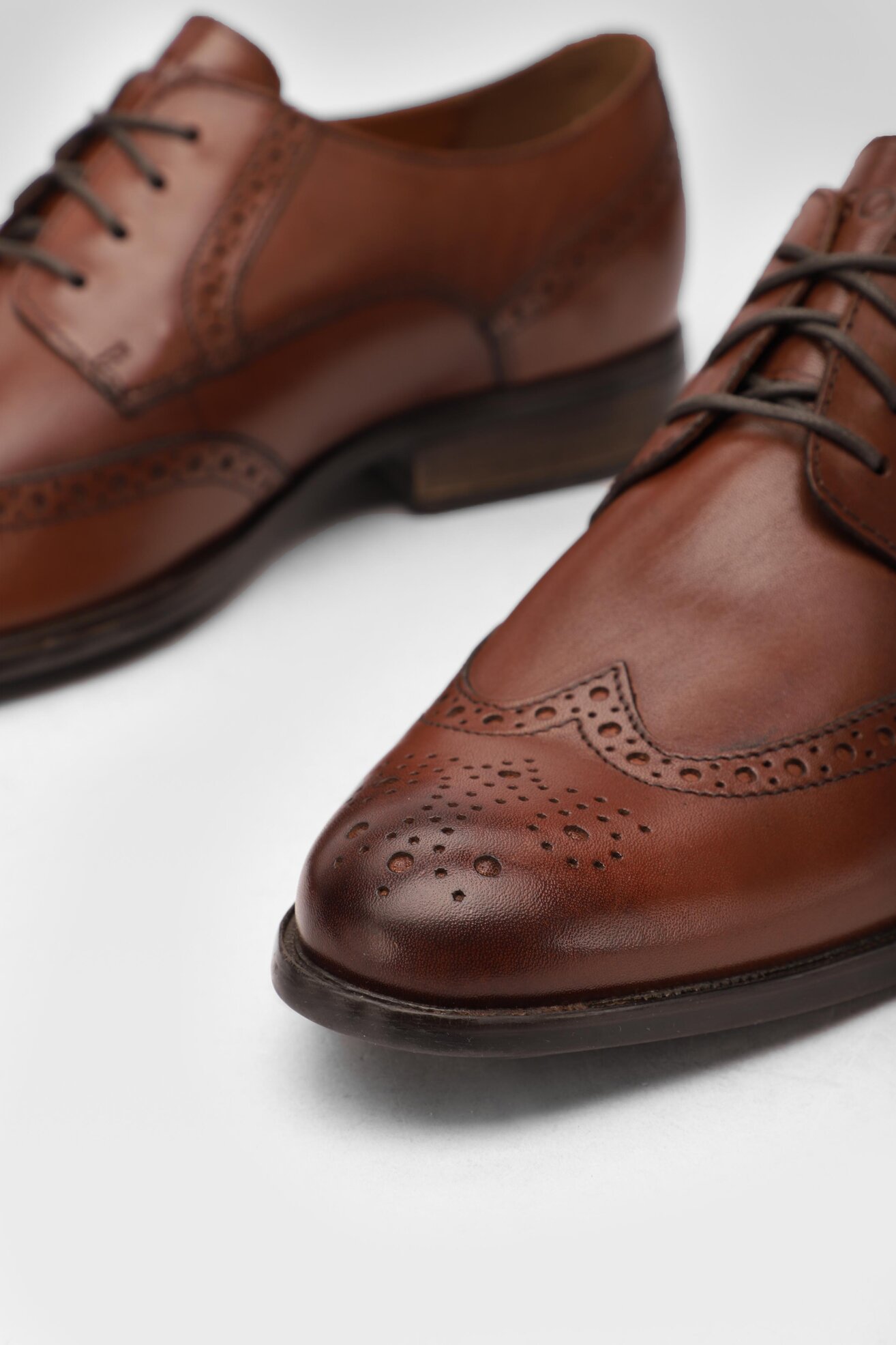 Półbuty Lasocki for men MB-OMAR-30 Brązowy ciemny