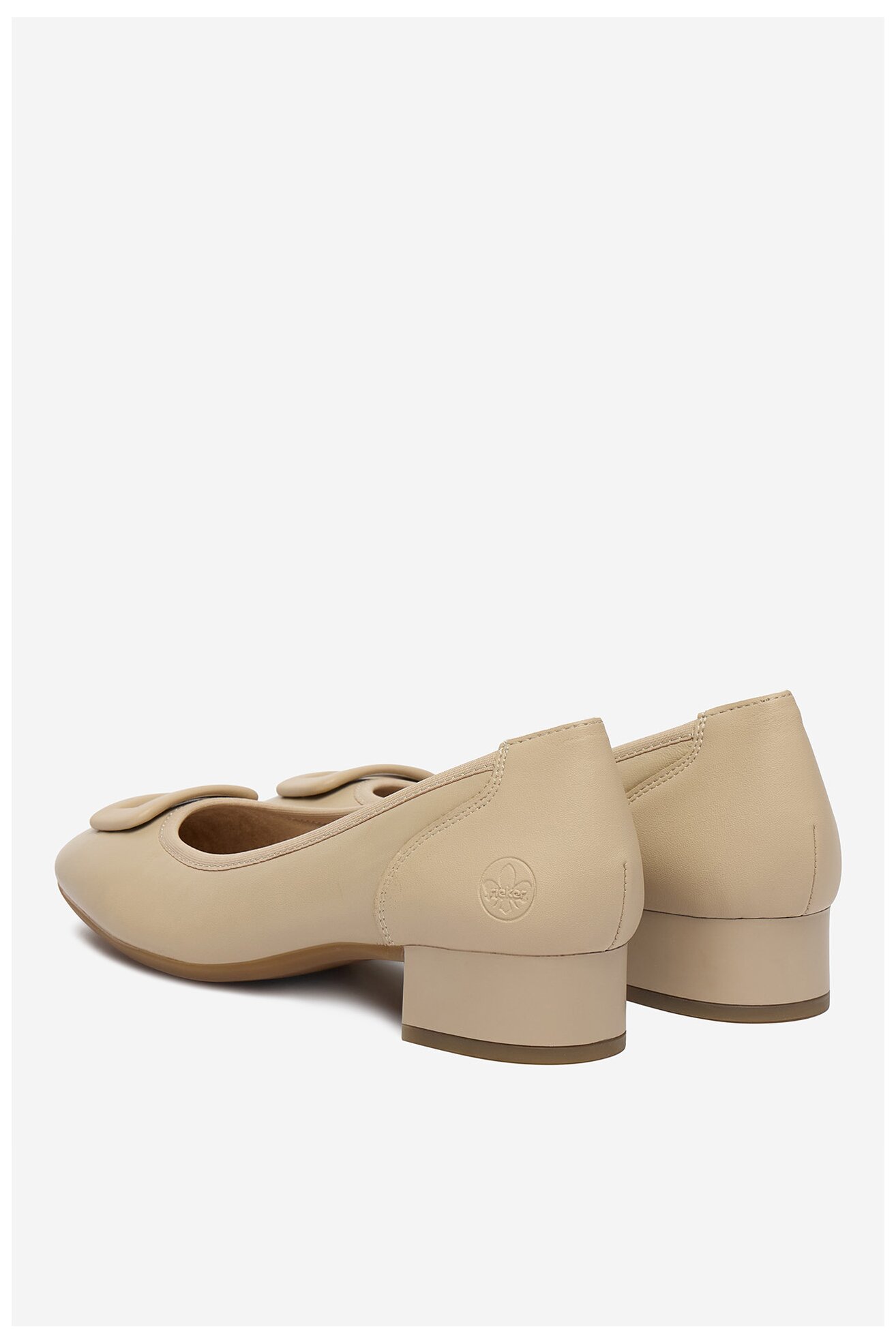 Czółenka Rieker CEO-43453-62 Beżowy