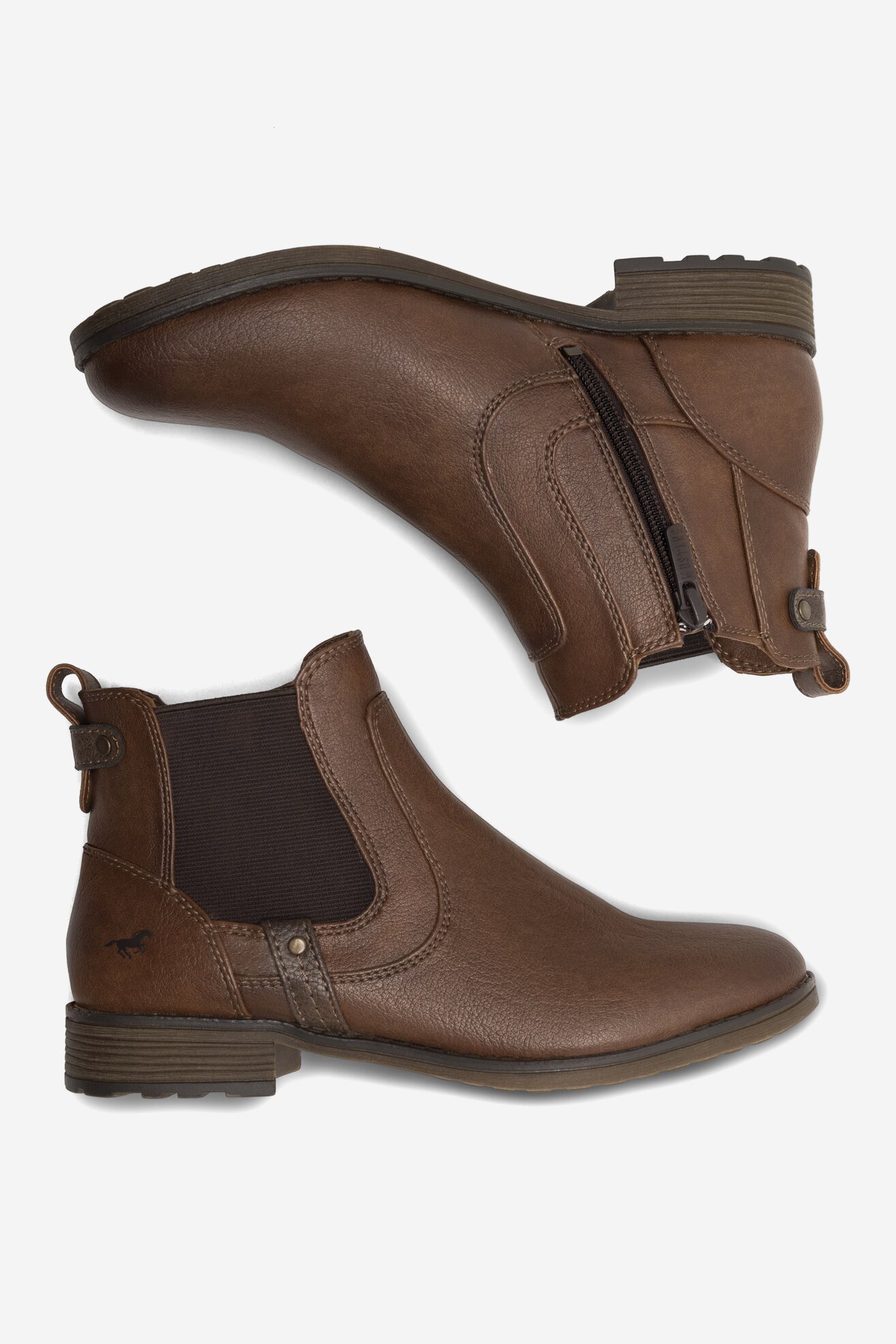 Botki Mustang 1265-522 Czerwony