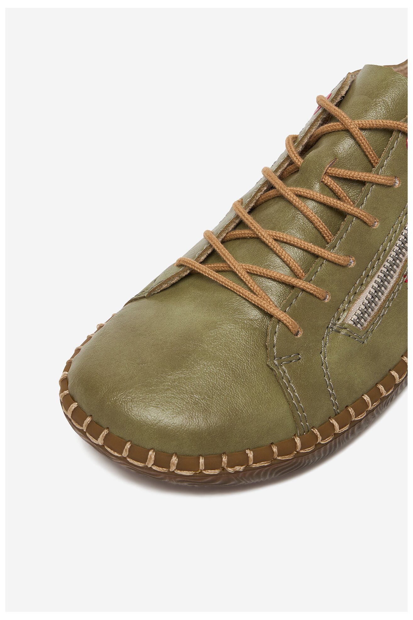 Półbuty Rieker CEO-N2401-54 Zielony