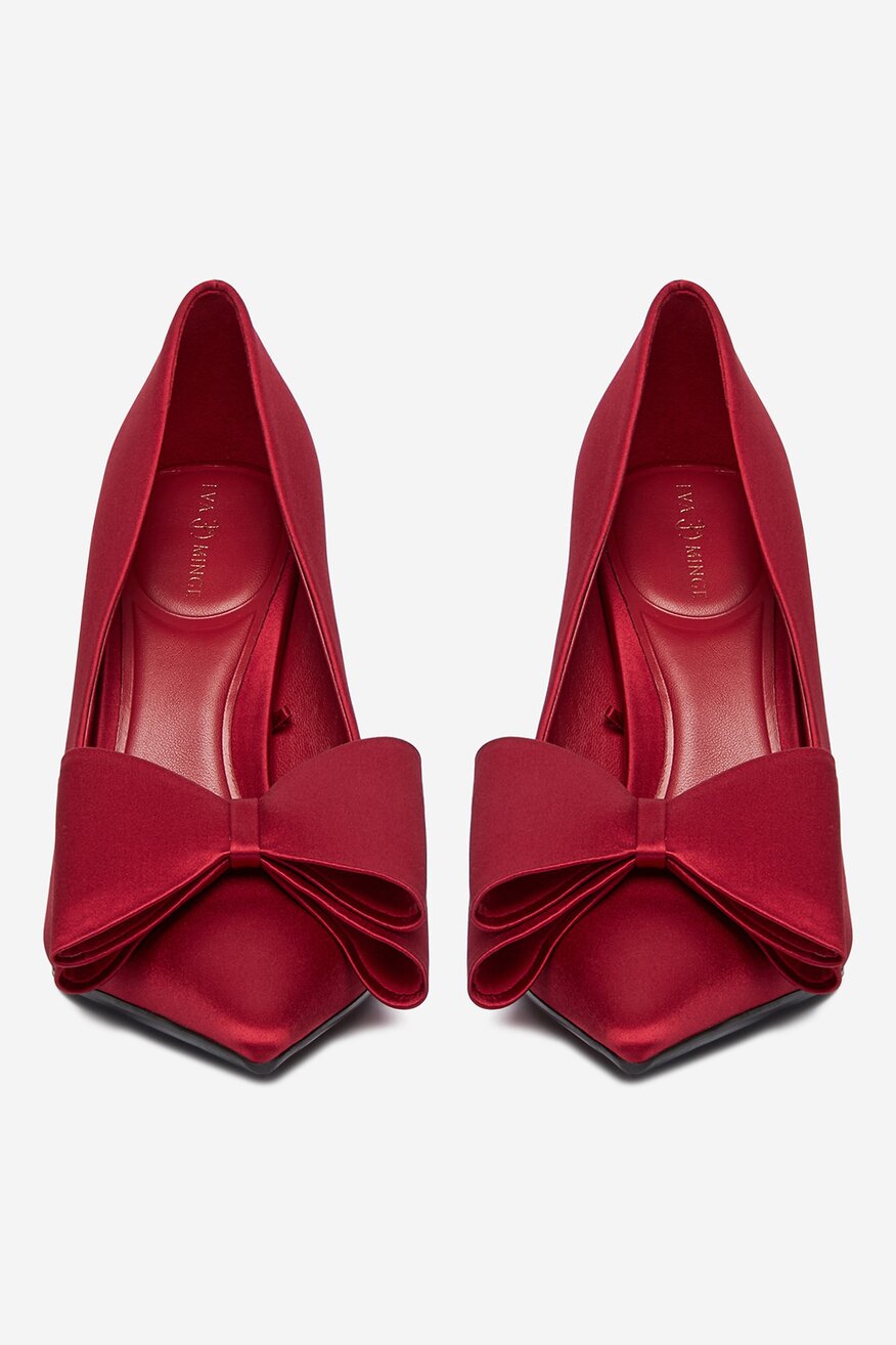 Pantofi cu toc EVA MINGE GRENA - 5906751284537