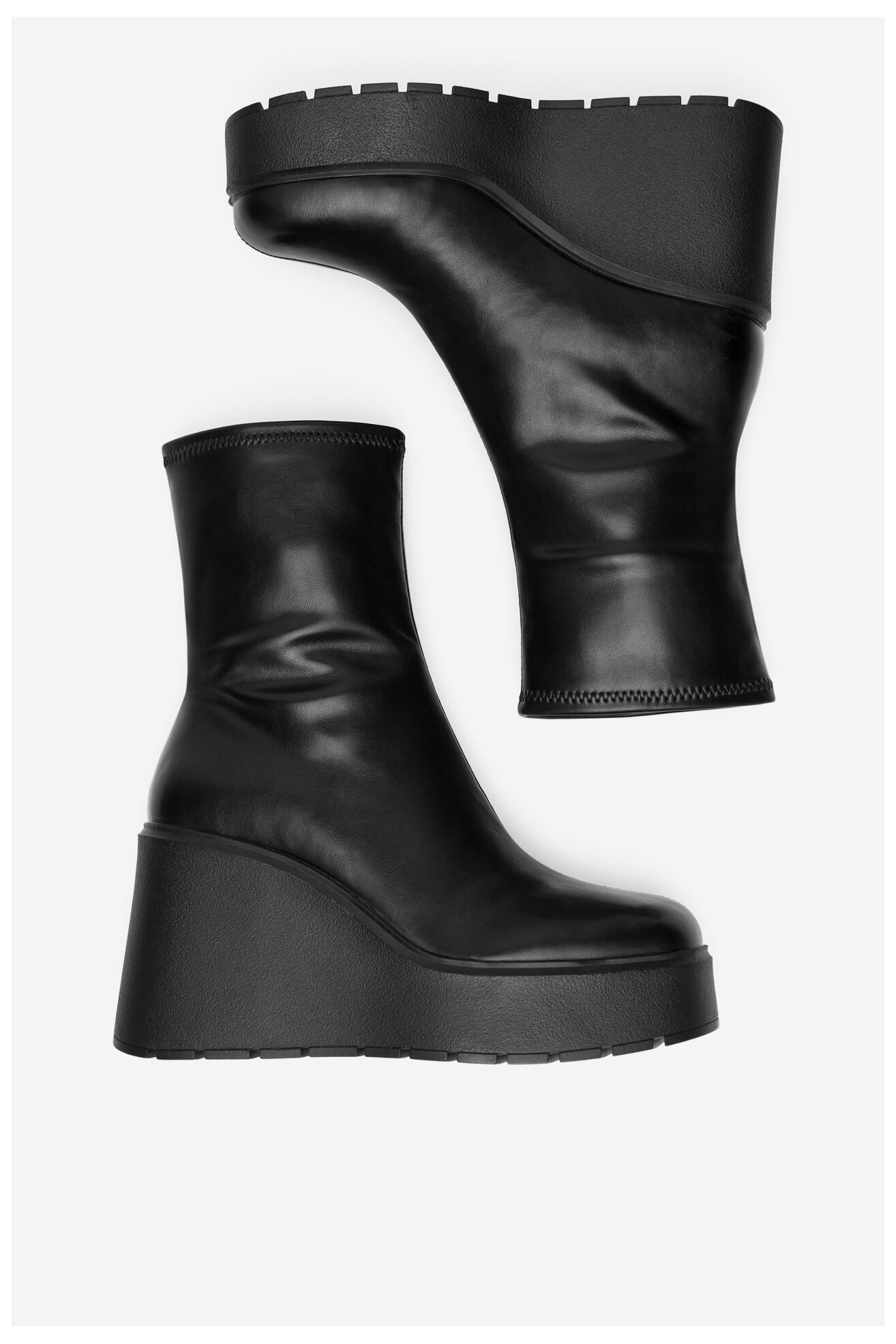 Botki DeeZee HY60195-1 Czarny