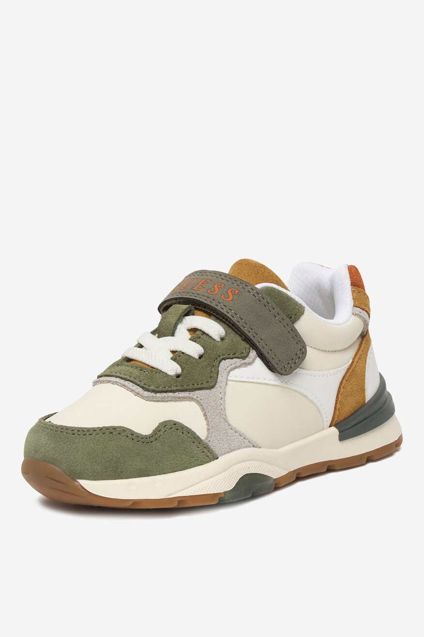 
                GUESS - Sneakersy skórzane - 5906751777541