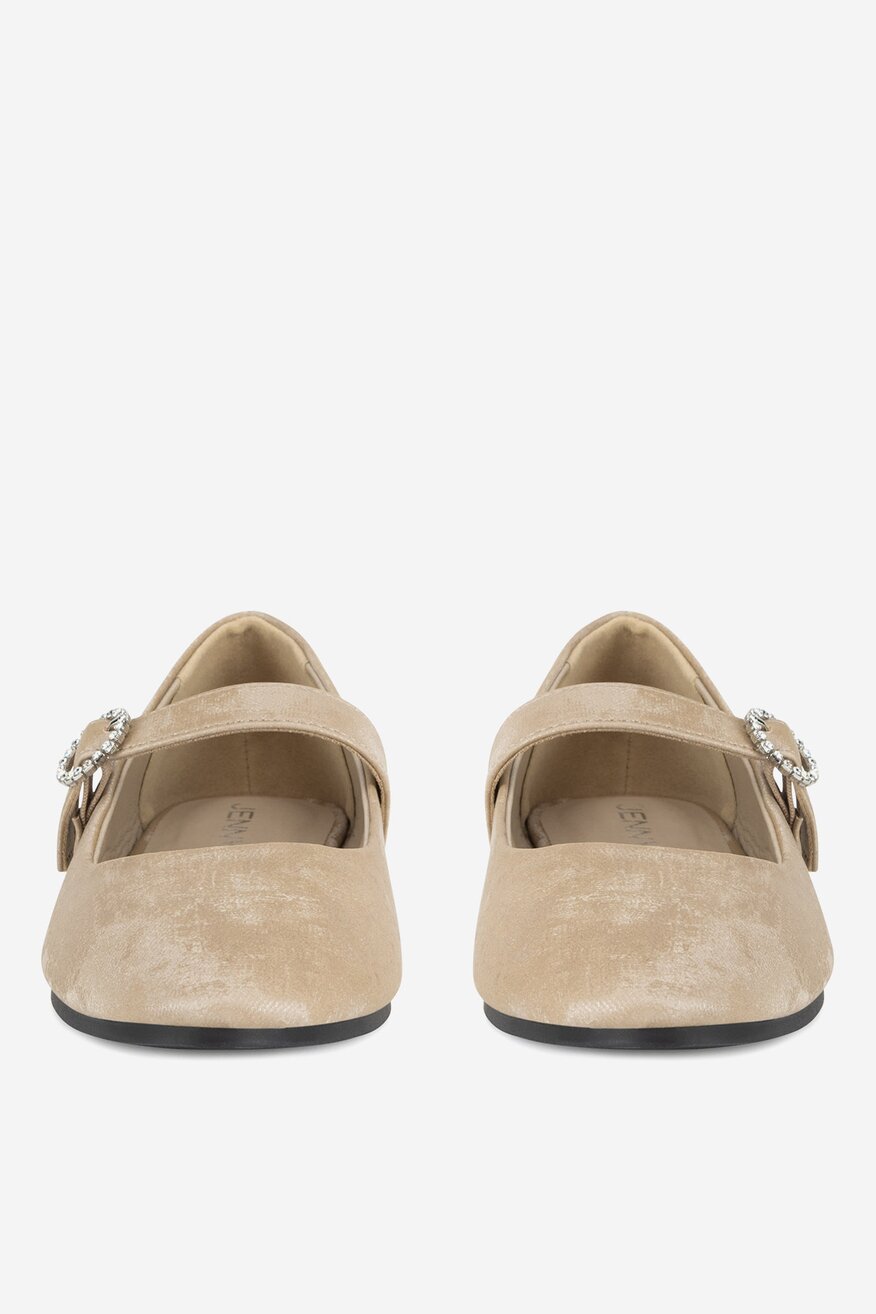 Baleriny Jenny HY2T616-7 Beżowy - 5904862999128