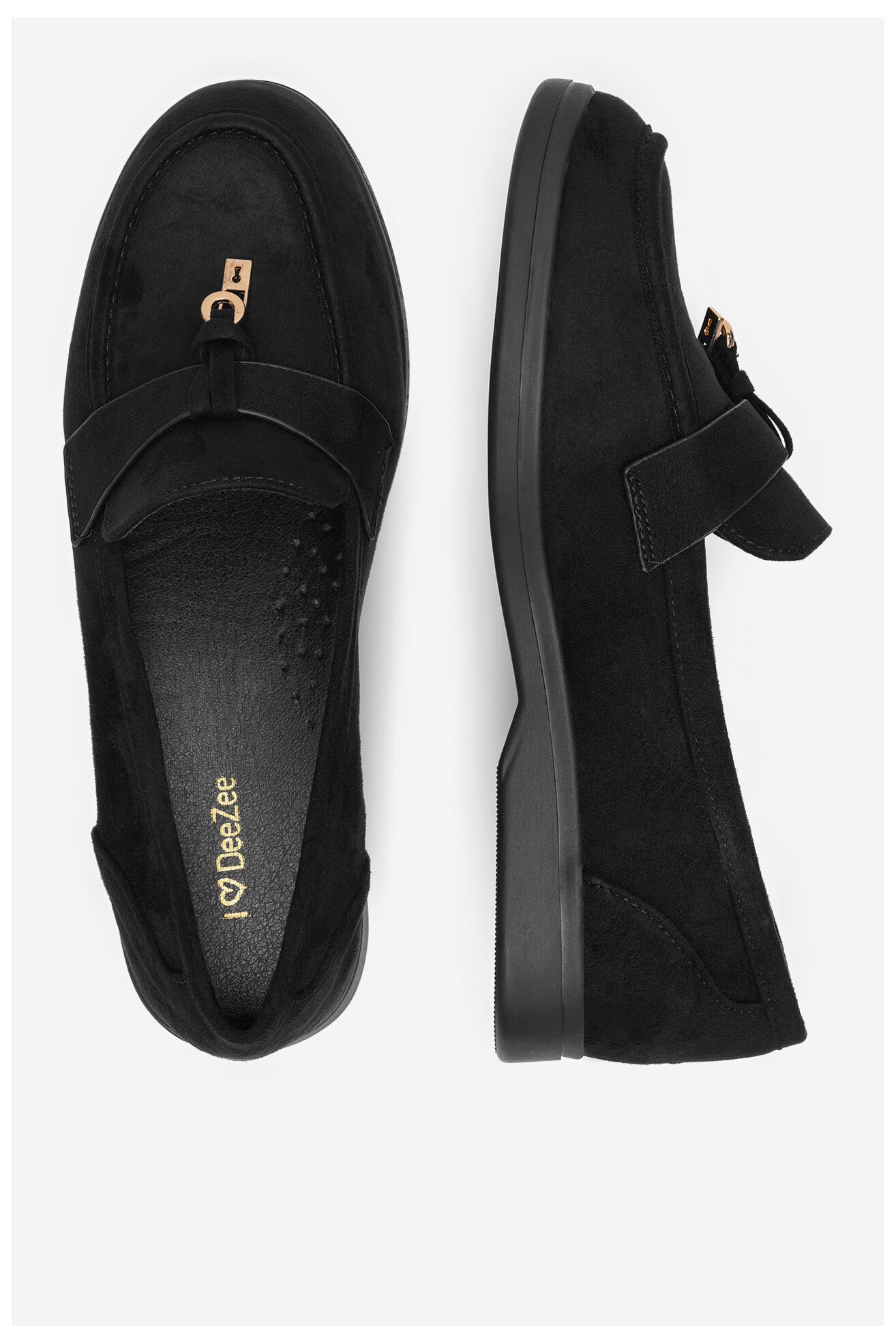 Mocasini DeeZee DS1590-1 NEGRU