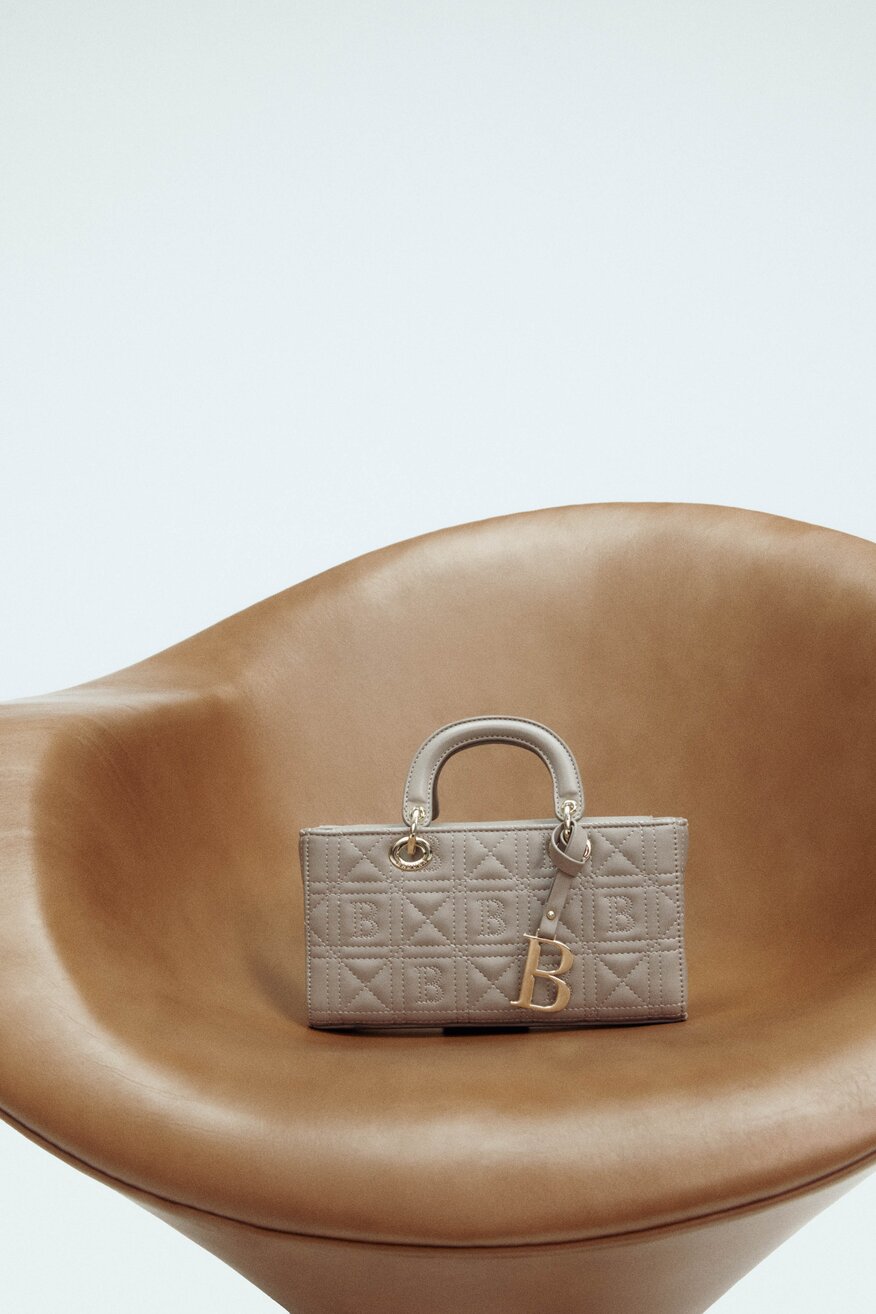 Kézitáska Badura SÖTÉTBÉZS - 5905588954699