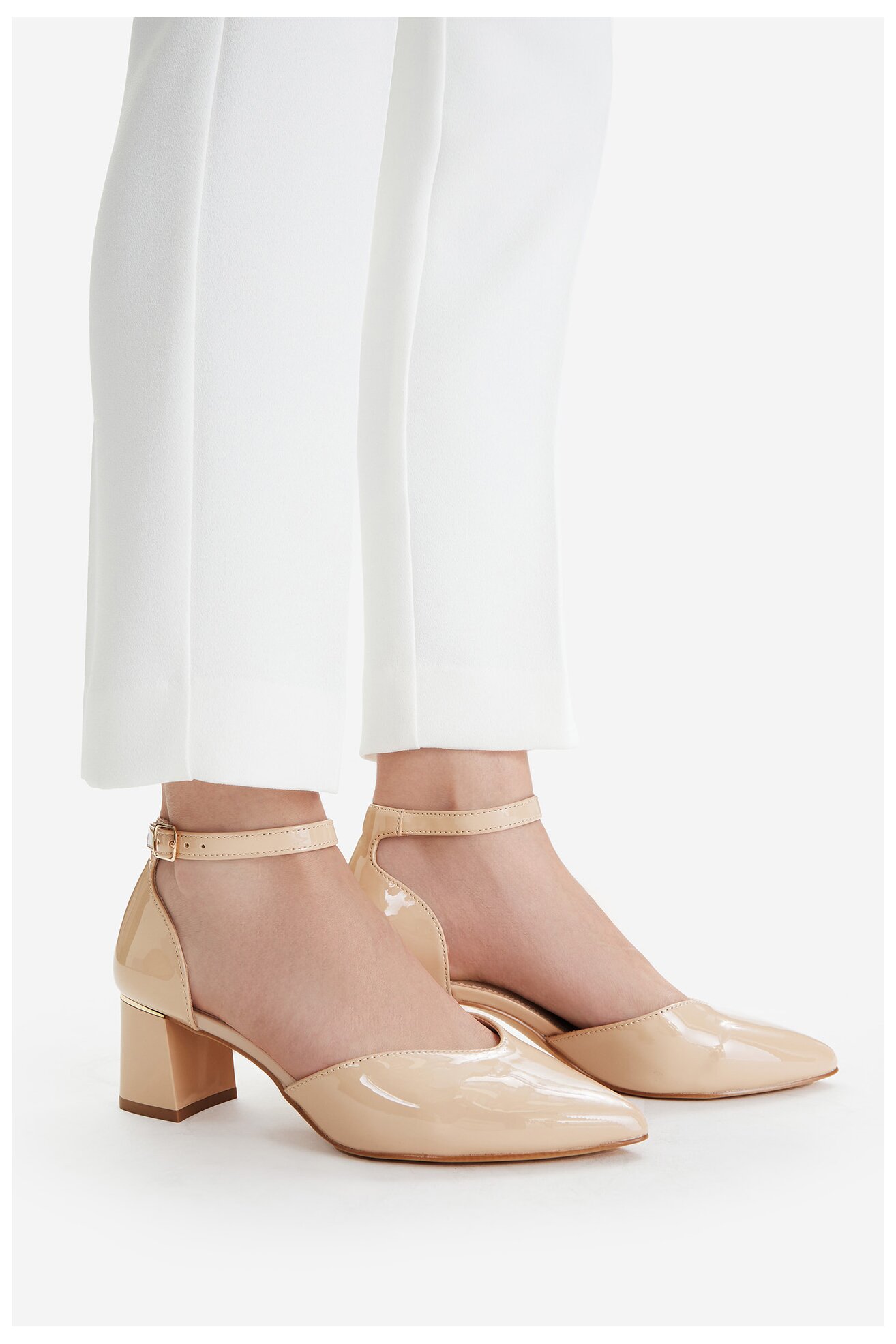 Czółenka Jenny CEO-WS3296-02 Beżowy