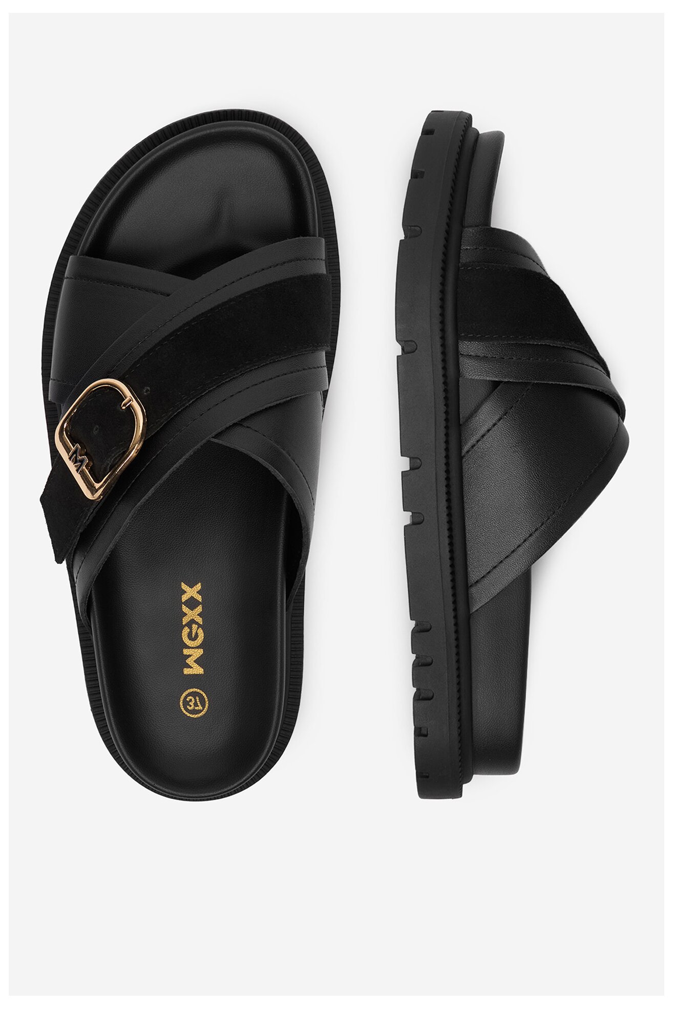 Klapki Mexx EO-HY25006-7 Czarny