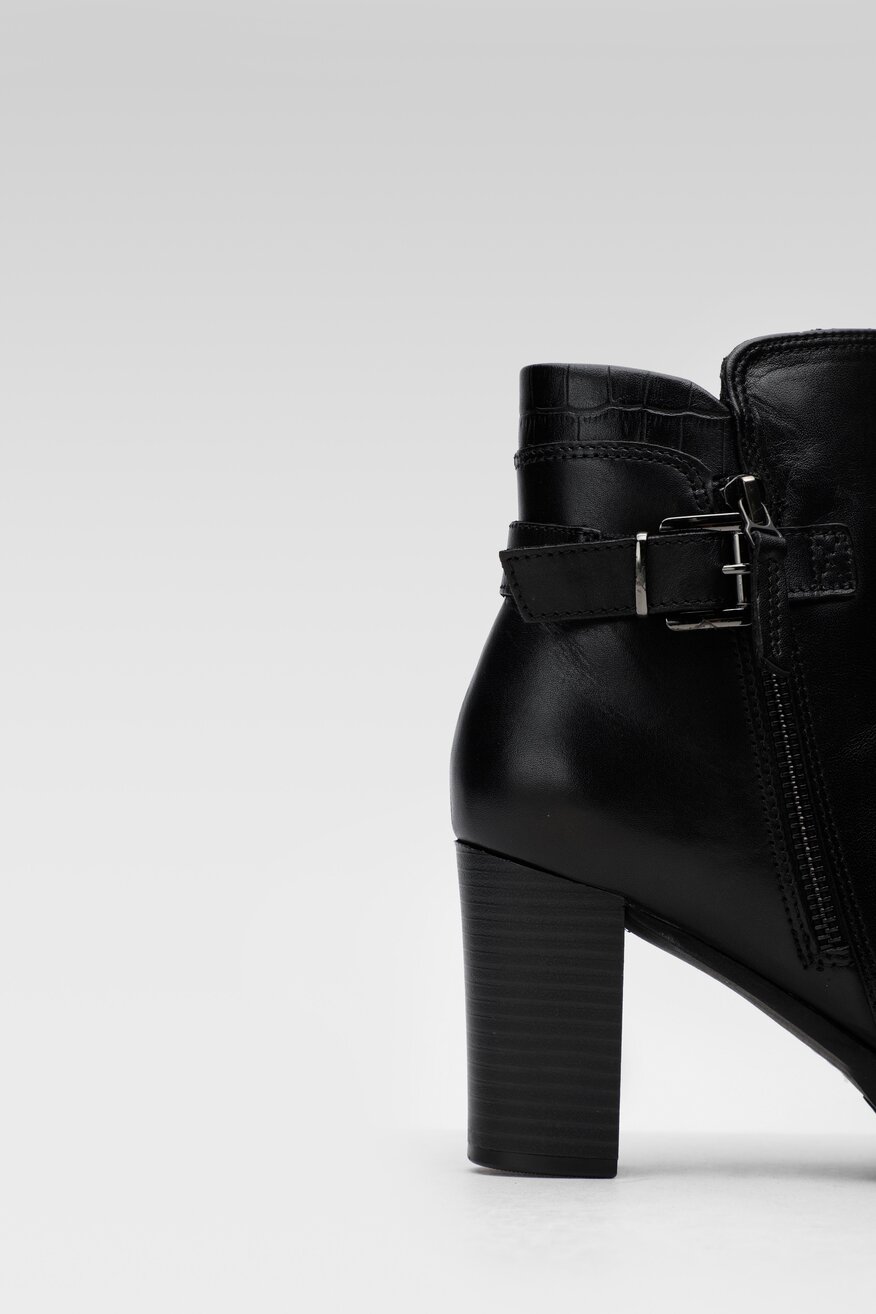 Lasocki - Botki skórzane ocieplane - 5904862162560