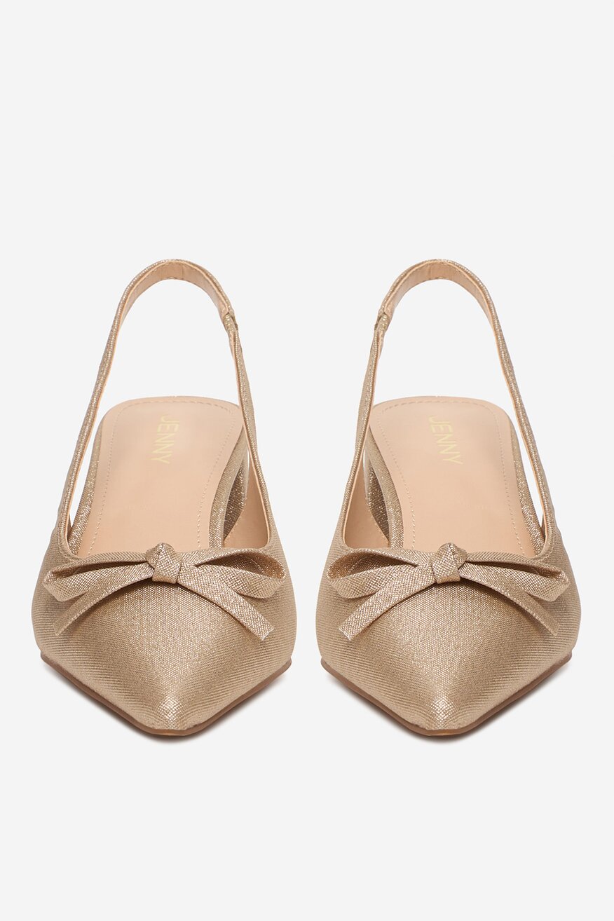 
                        Czółenka Jenny CEO-CD24042-3 Złoty - 5906751632918