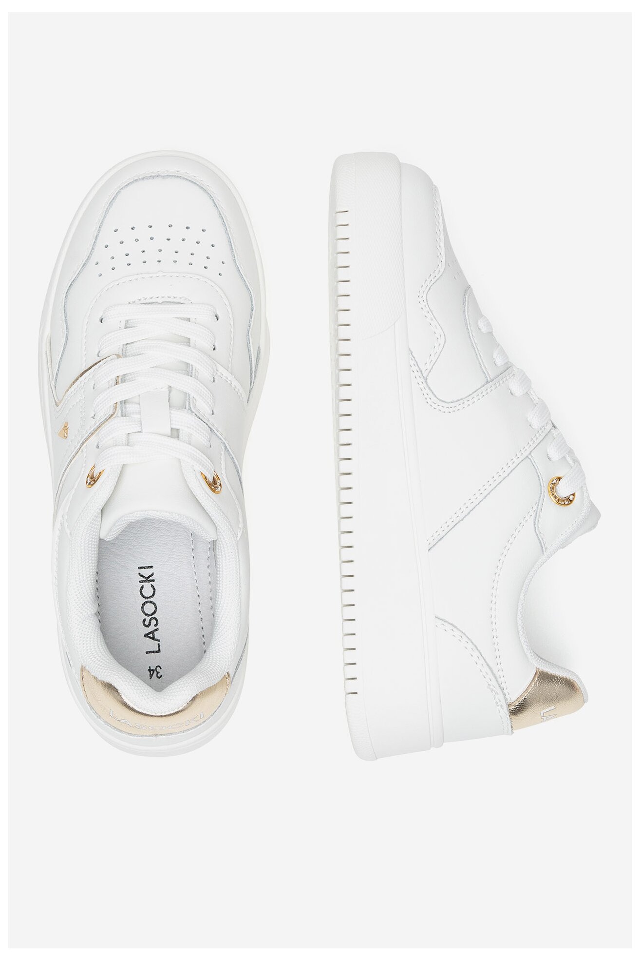 Sneakers Lasocki Young GLAM 3310607A Biały