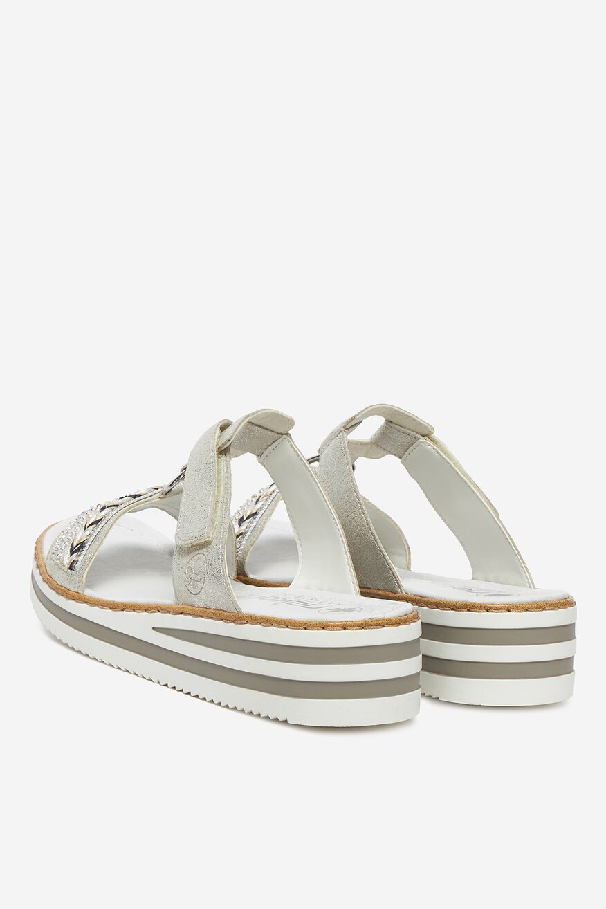 
                Șlapi Rieker ARGINTIU - 2230078412087