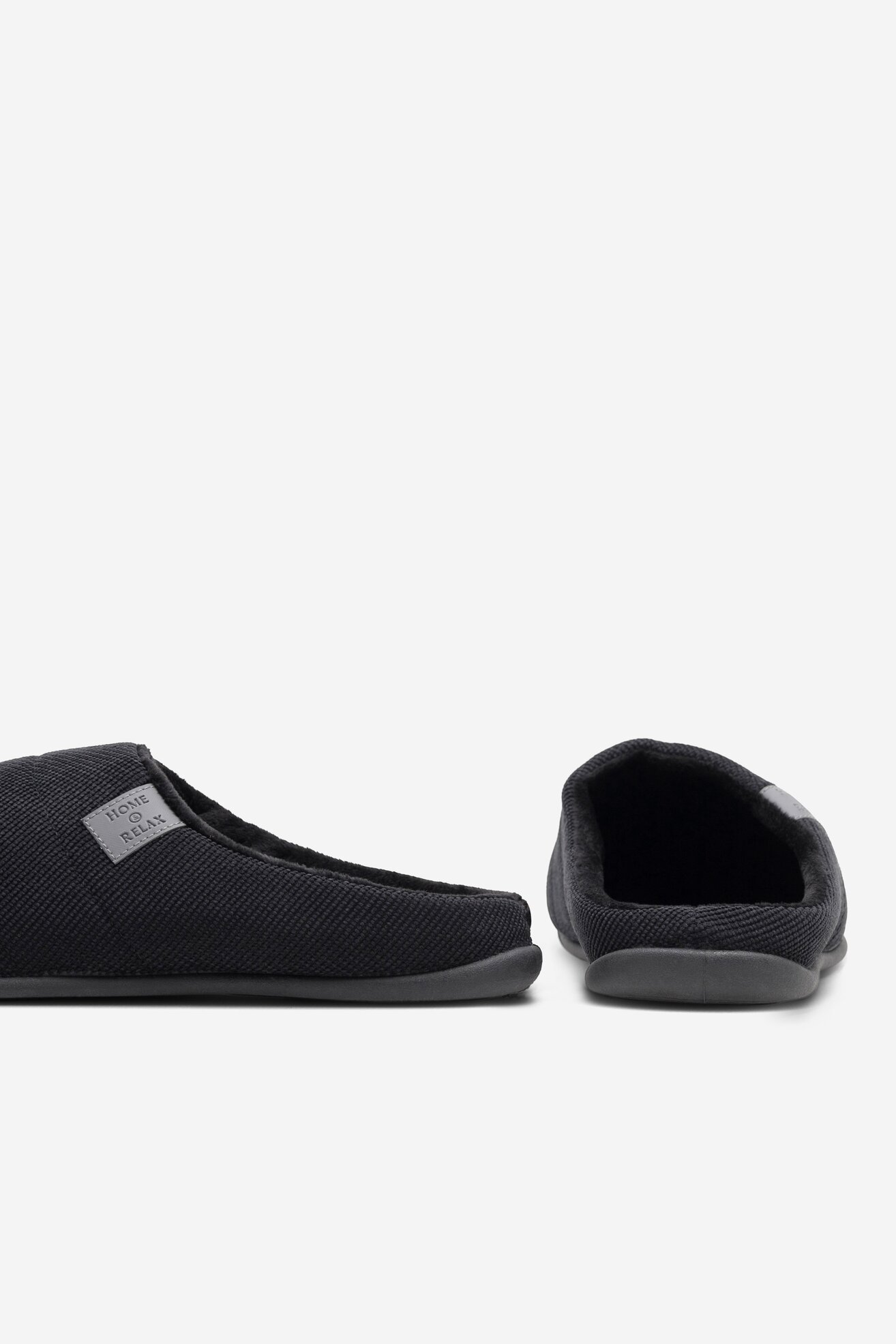 Kapcie Home&Relax CEO-P3056501 Czarny