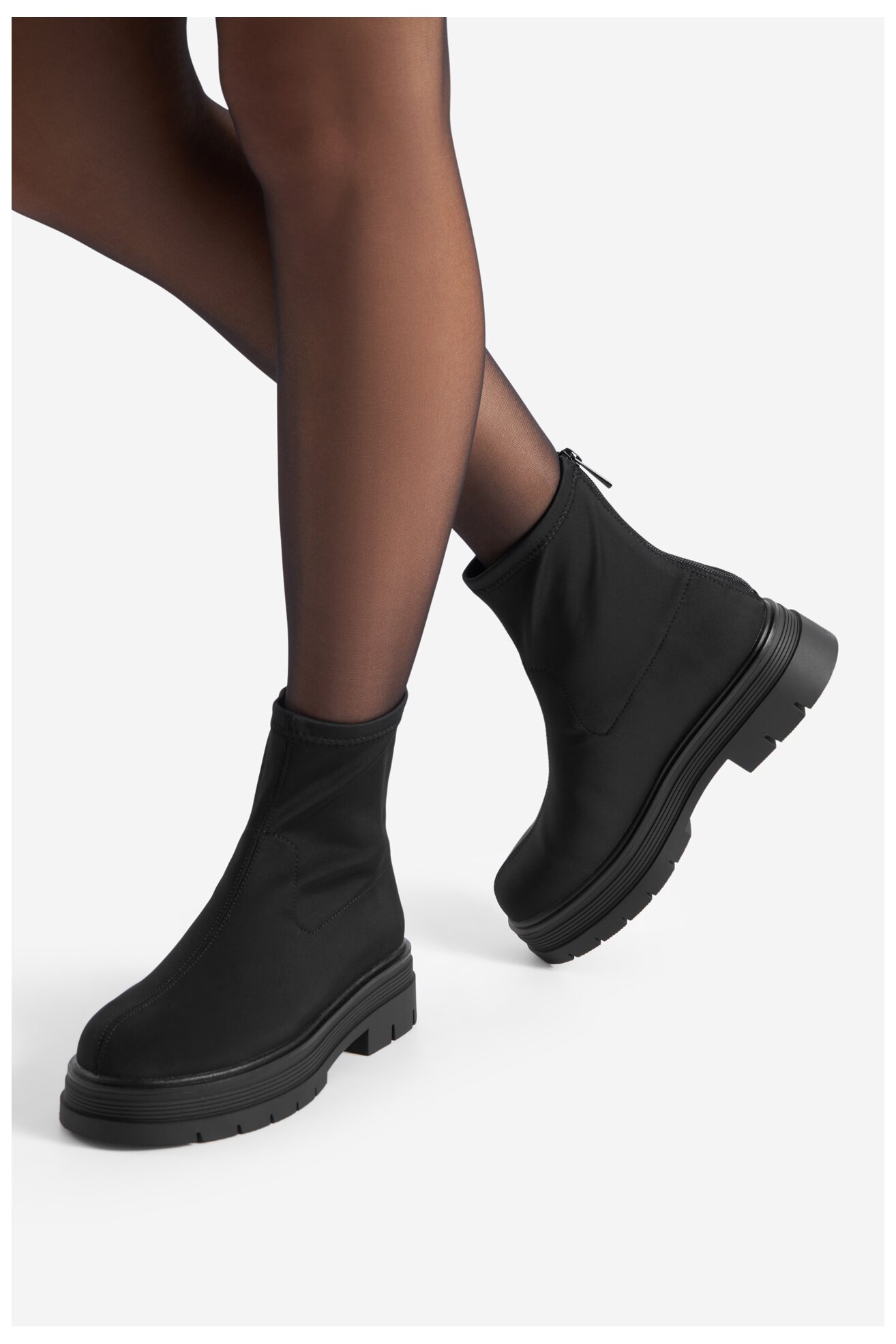 Kratke čizme Jenny Fairy WYL3884-1 CRNA