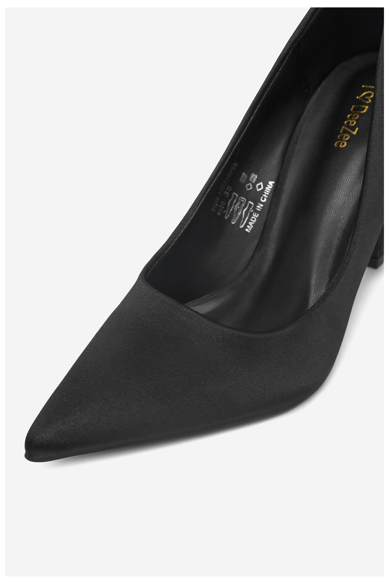 Körömcipő DeeZee HD230755 FEKETE