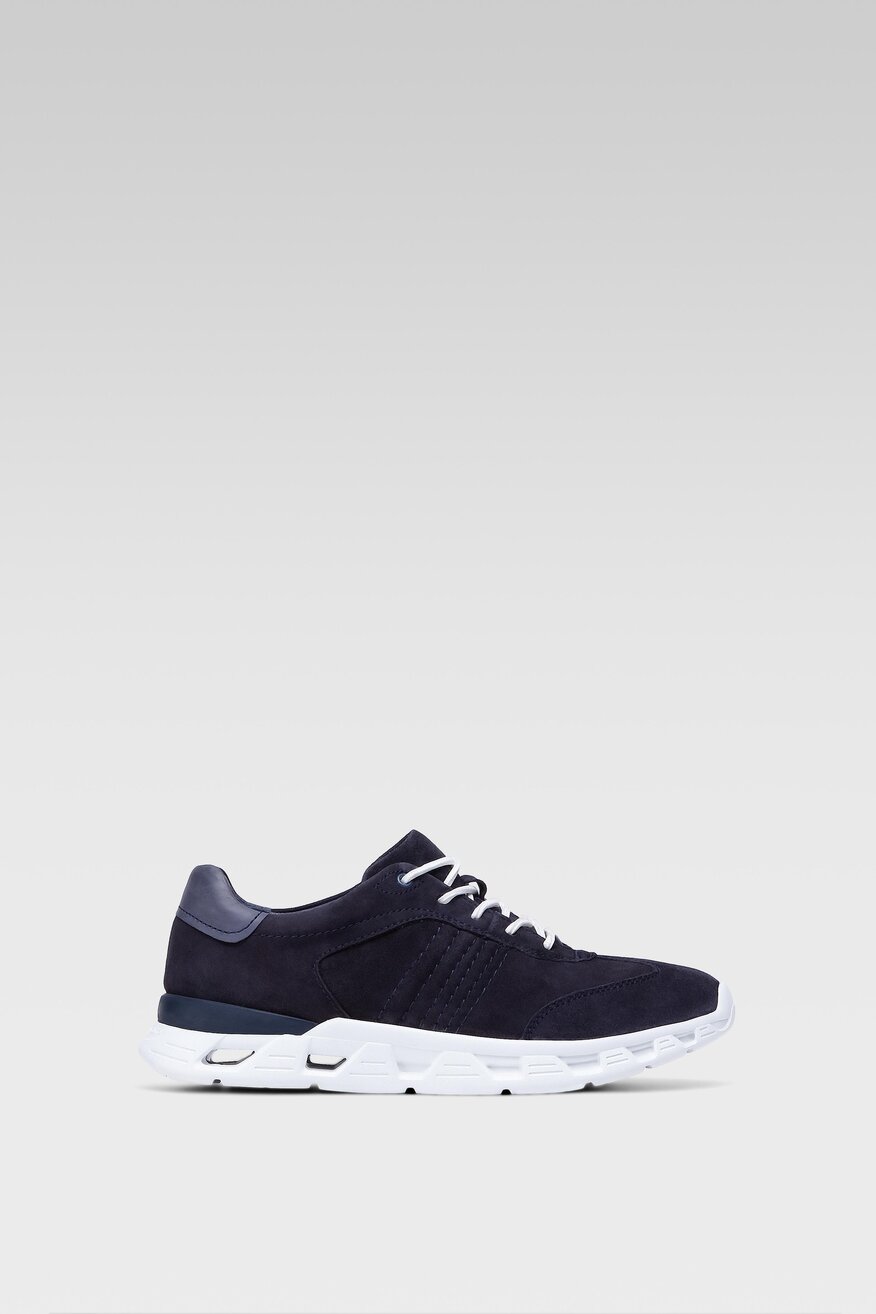 
                Togoshi - Skórzane półbuty granatowe - 5904862389844