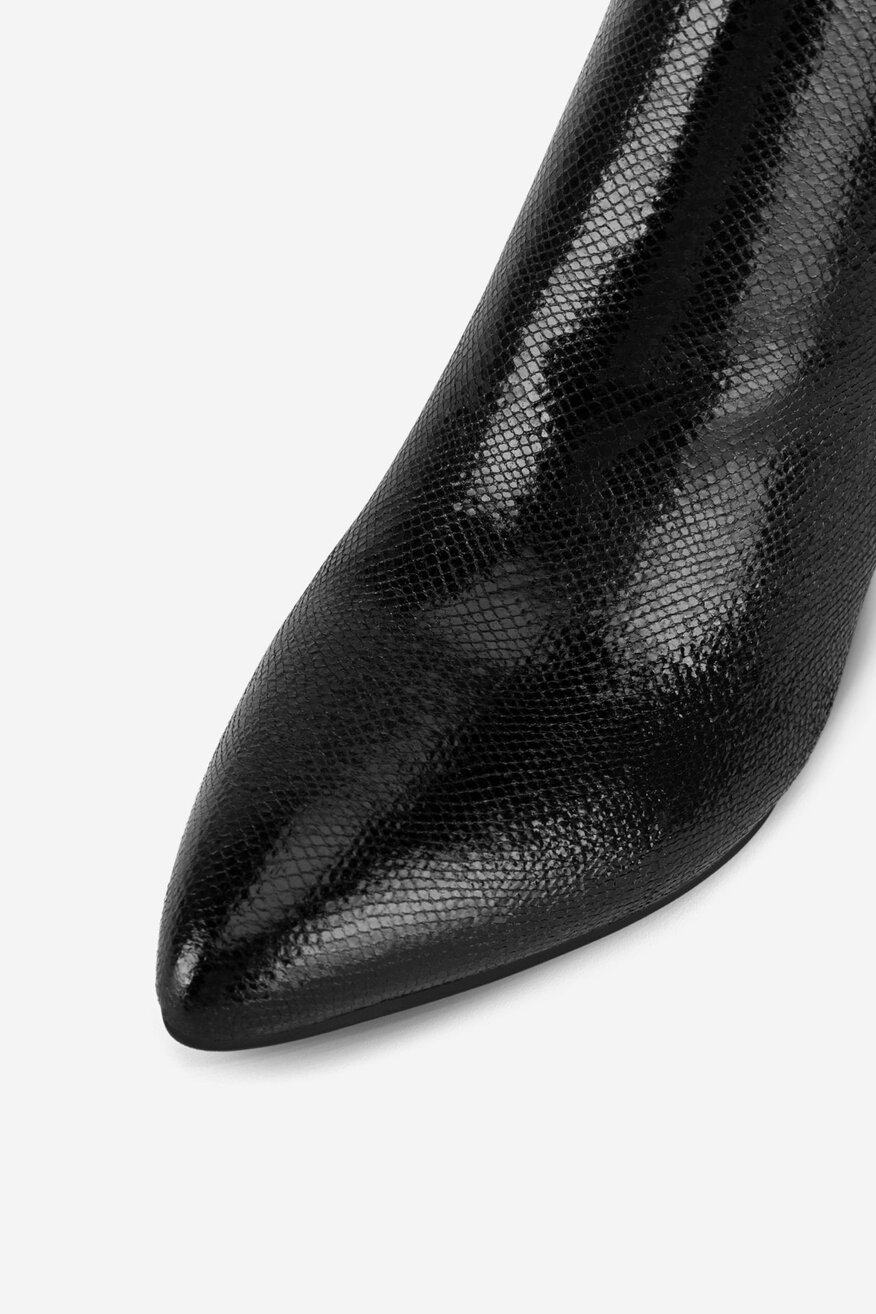 Mexx - Botki ocieplane na słupku - 5905588894636