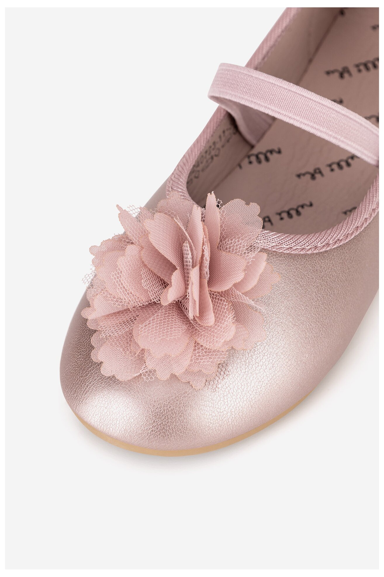 Baleriny Nelli Blu CM240723-11 Różowy