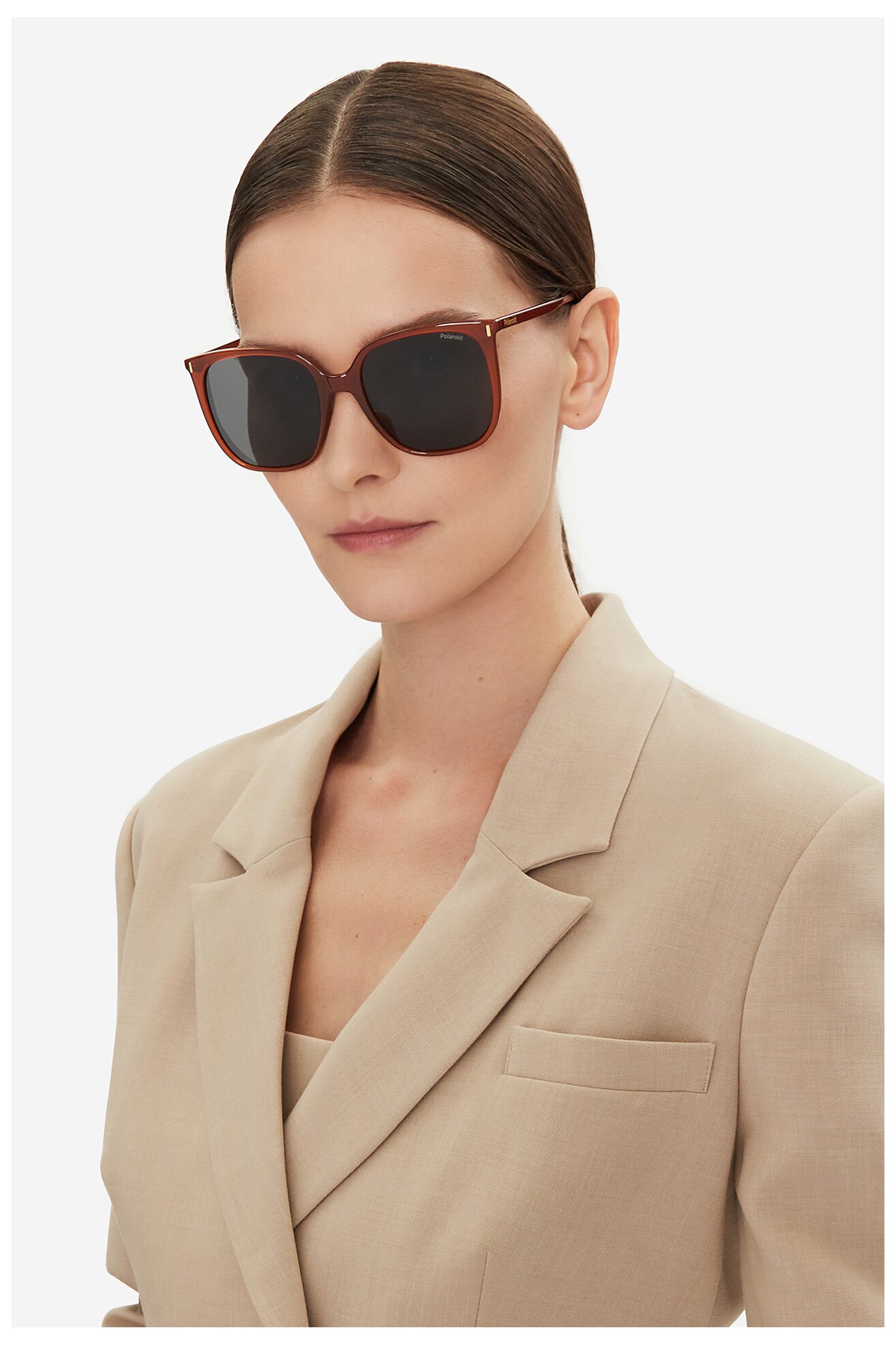 Ženske sunčane naočare Polaroid PLD 6218/S/X TAMNO NARANDŽASTA