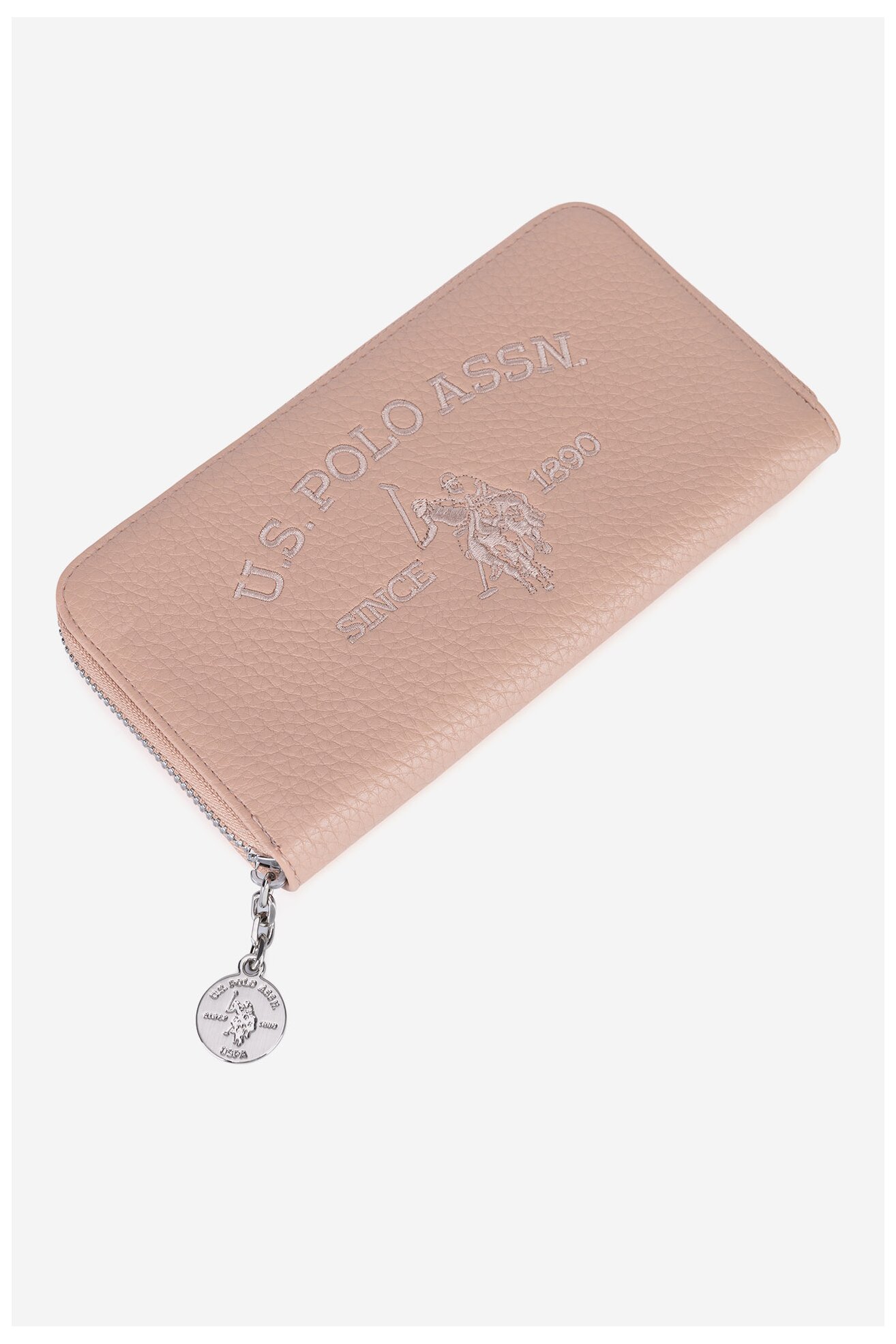 Дамски портфейл U.S. POLO ASSN. WIUXT8413WVP ТЪМНОБЕЖОВ