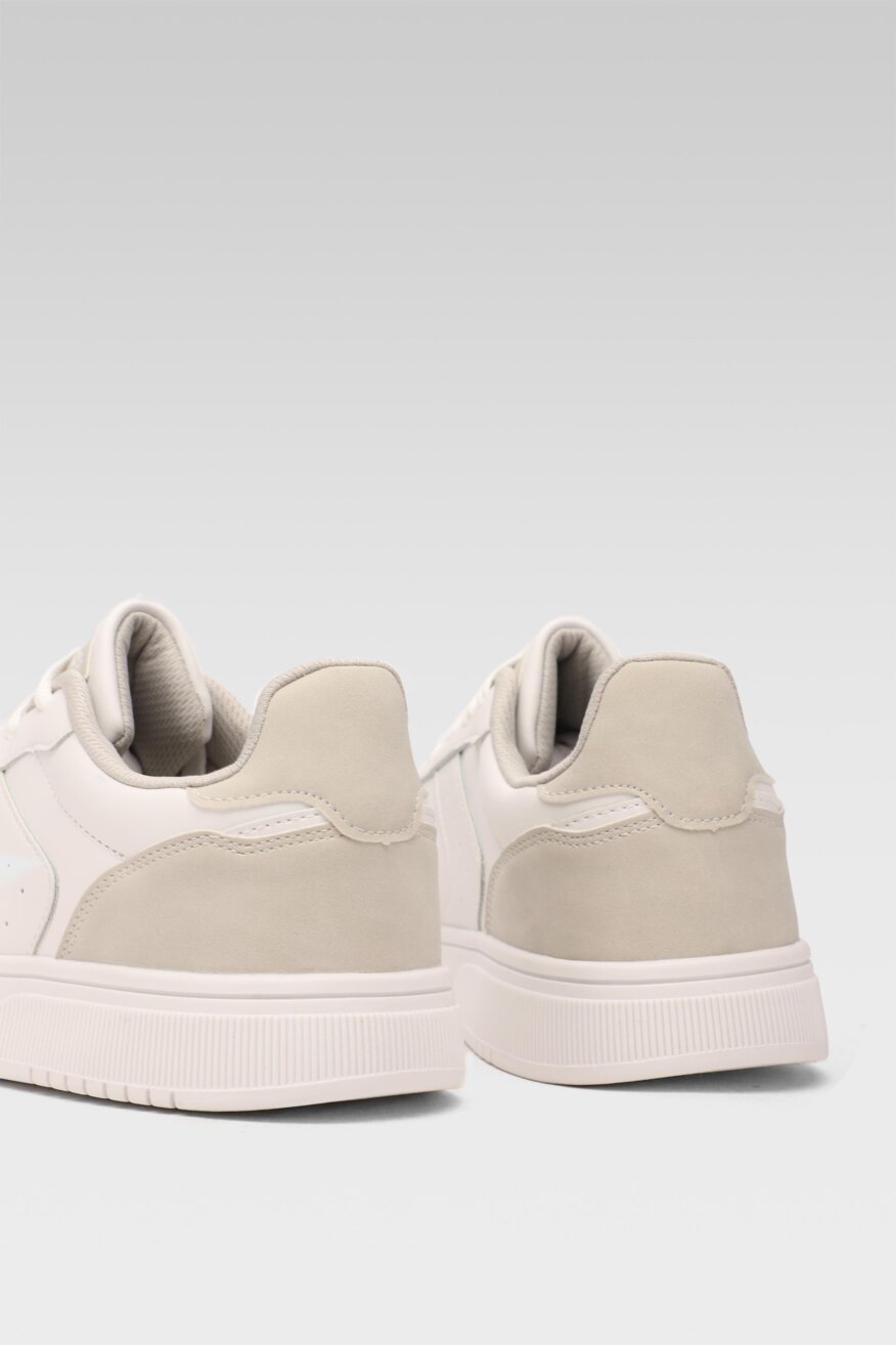 
                Sprandi - Obuwie sportowe pastelowe białe - 5903698395272