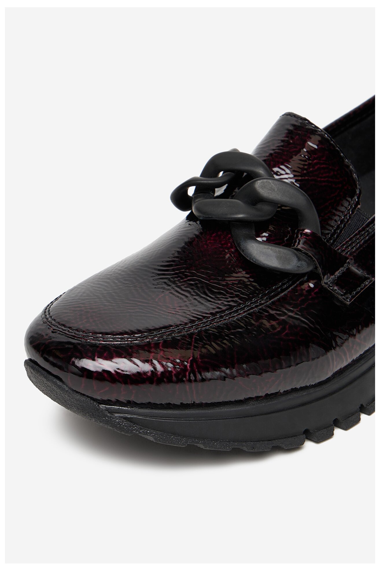 Mokasyn Rieker 49051-35 Bordowy