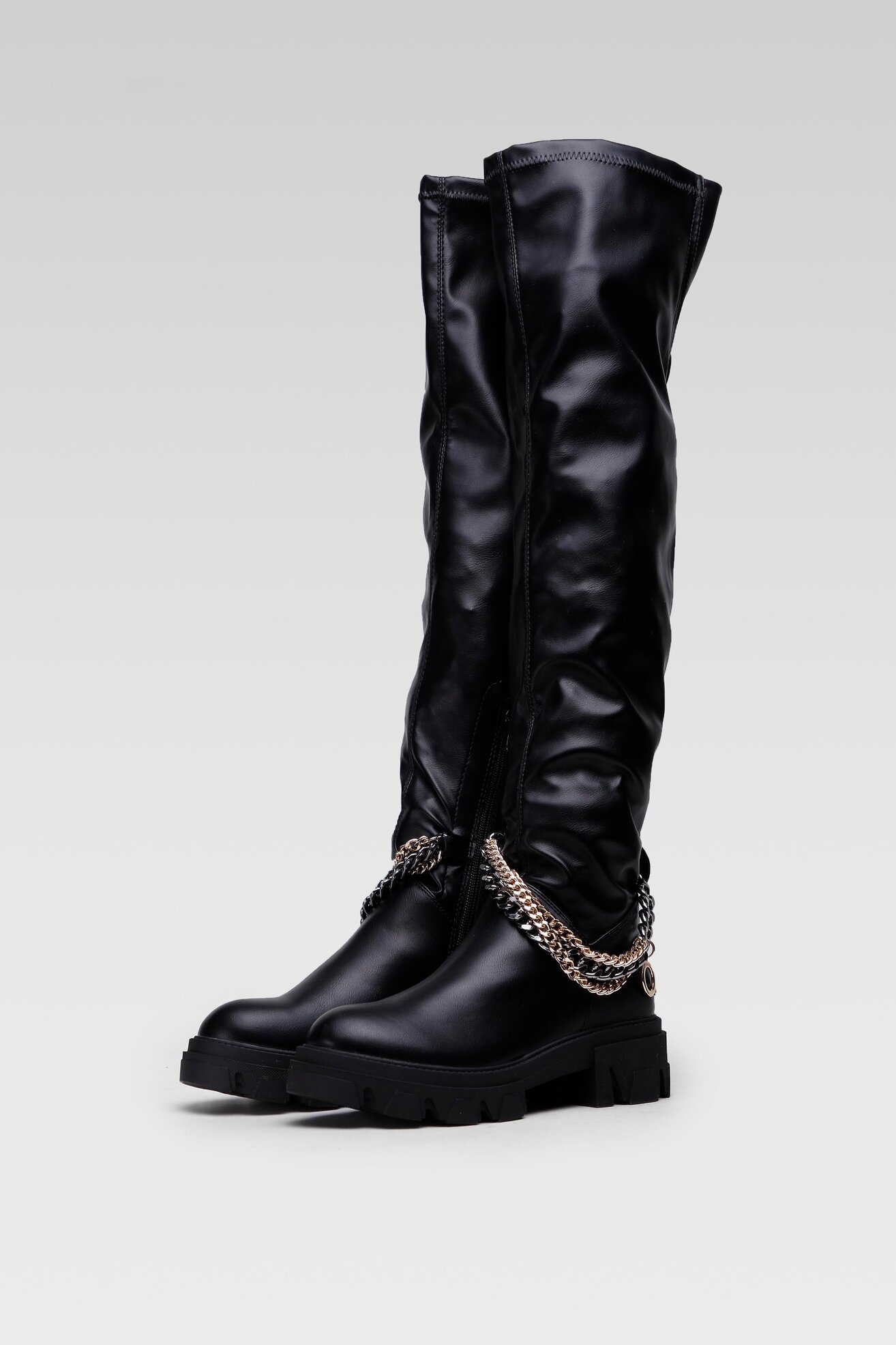 Cizme Quazi WS5598-22 NEGRU